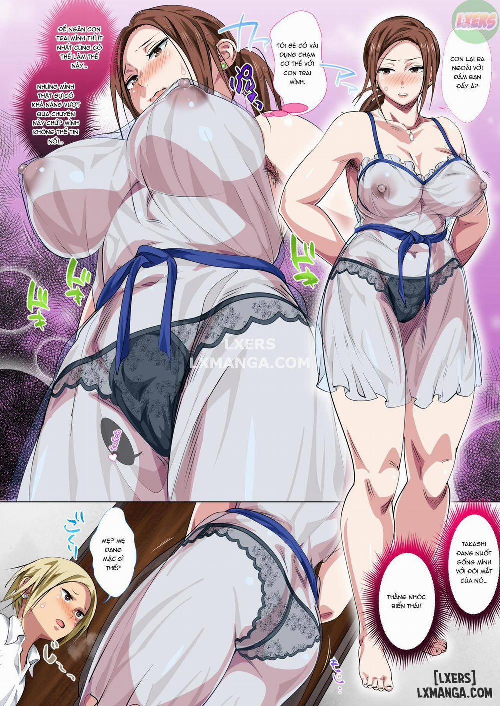 Rehabilitation of Delinquent Son by Short-tempered Mother's Sweet Lovemaking Oneshot trang 7