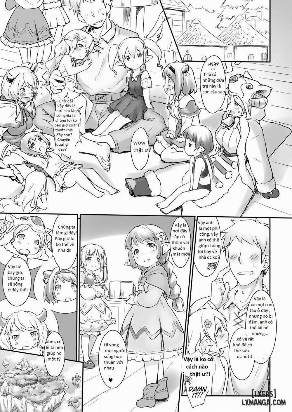 Rei no Shima ni Draph ga Futtekita Oneshot trang 11