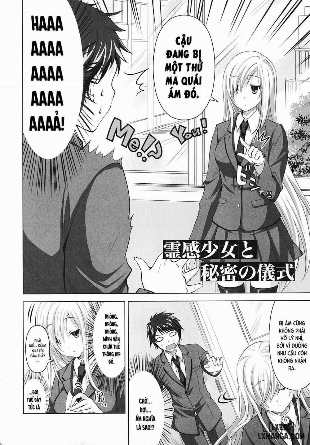 Reikan Shoujo to Himitsu no Gishiki Oneshot trang 2