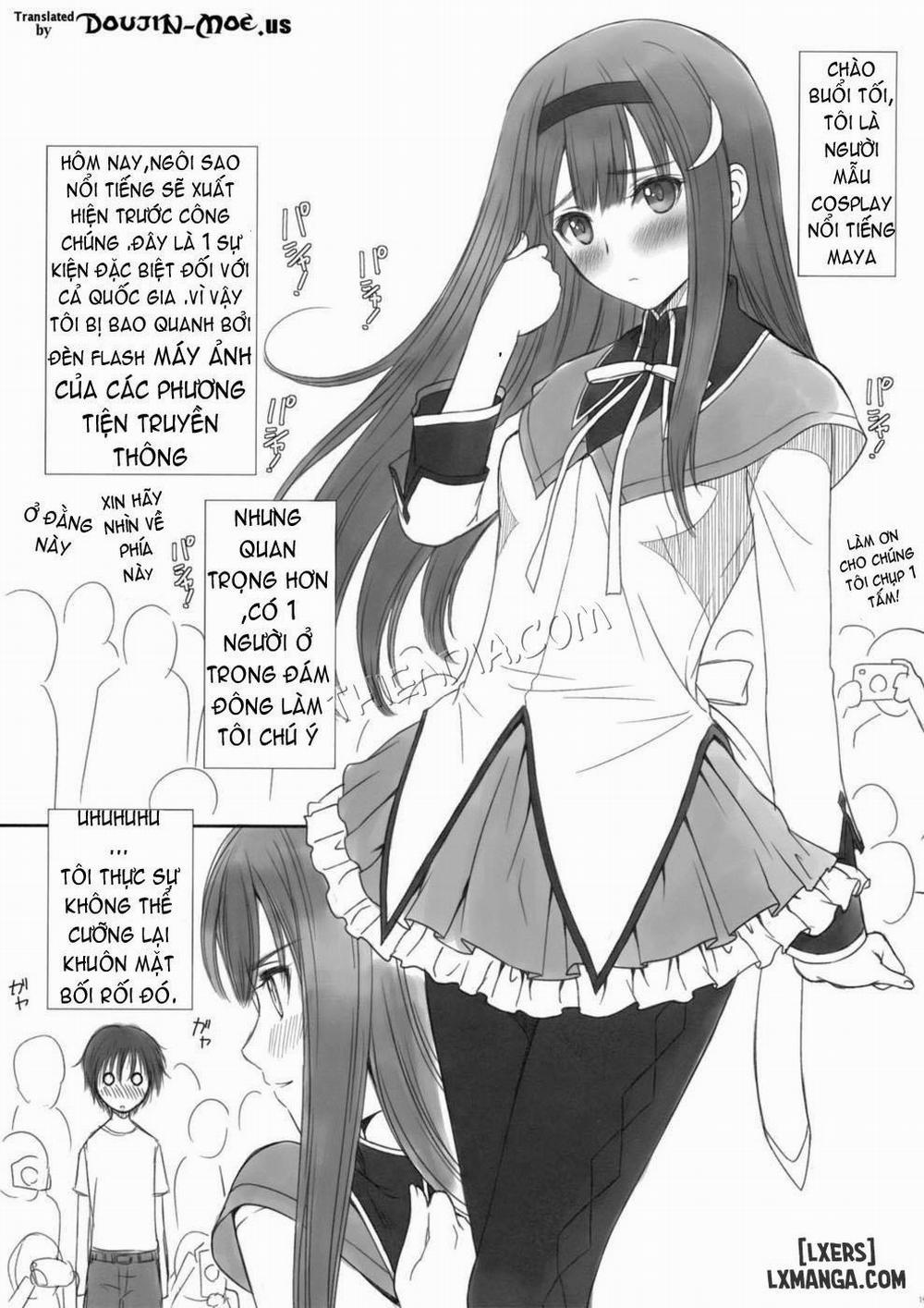 Reiko-san to Mayo-chan no Koto wo Omotte Itara Oneshot trang 17