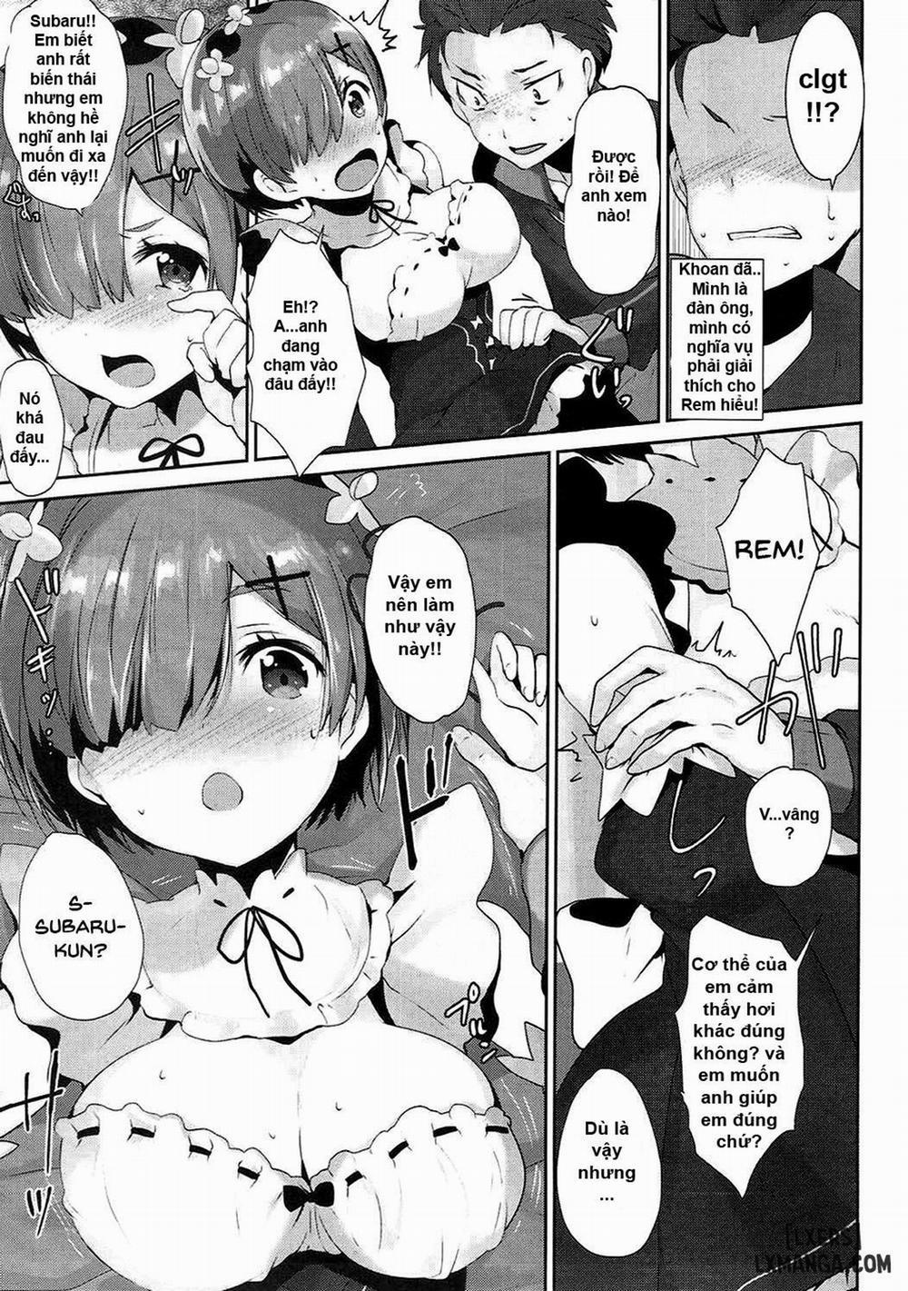 Rem no Ecchi na Nayami o Kaiketsu shitekudasai Oneshot trang 5