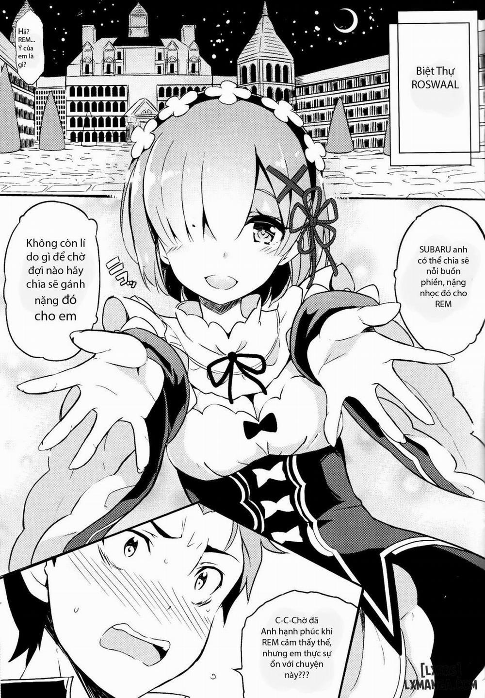 Rem No Kawaisa Mo Onigakatteiru Oneshot trang 2