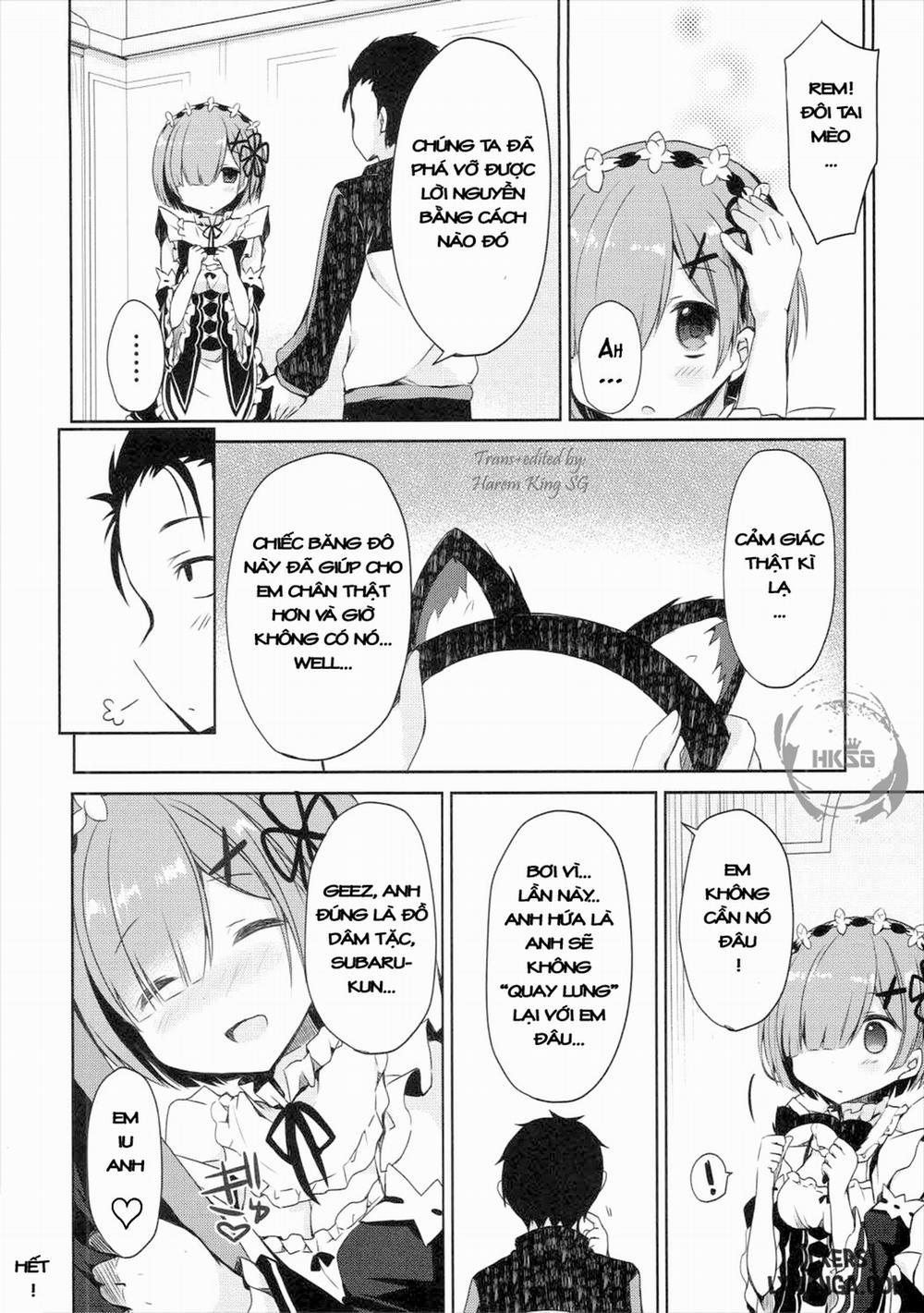 Rem Nyan wa Hatsujouki Oneshot trang 22