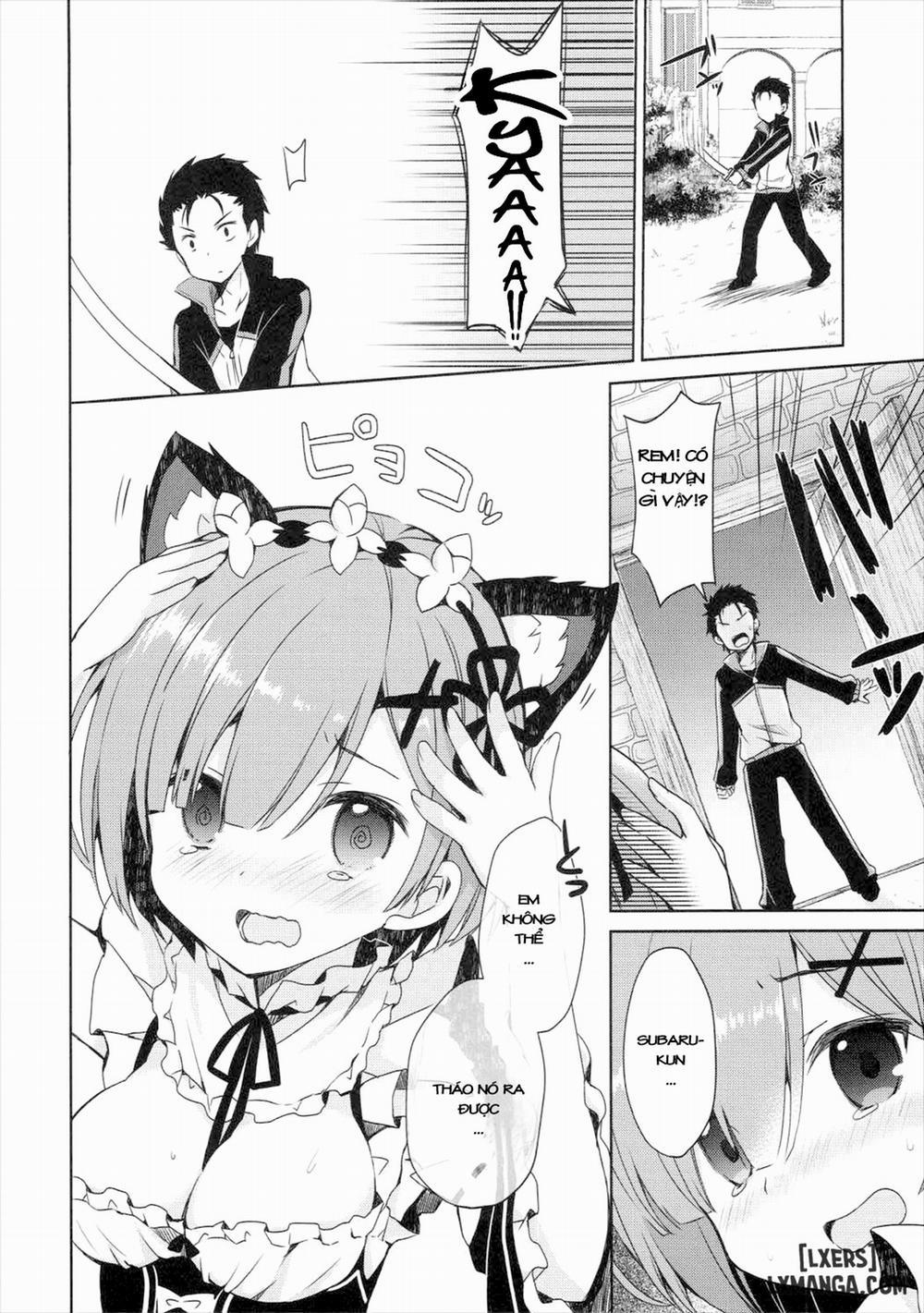 Rem Nyan wa Hatsujouki Oneshot trang 4