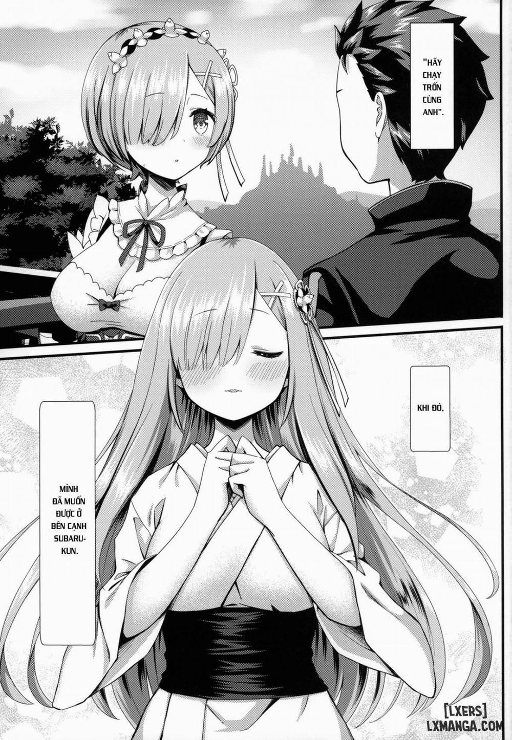 Rem to Ichakora Seikatsu Oneshot trang 1