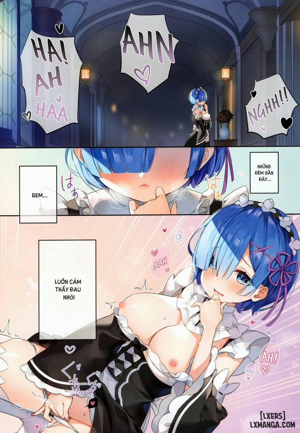 Rem wa Kyou Zettai Yaritai Oneshot trang 1