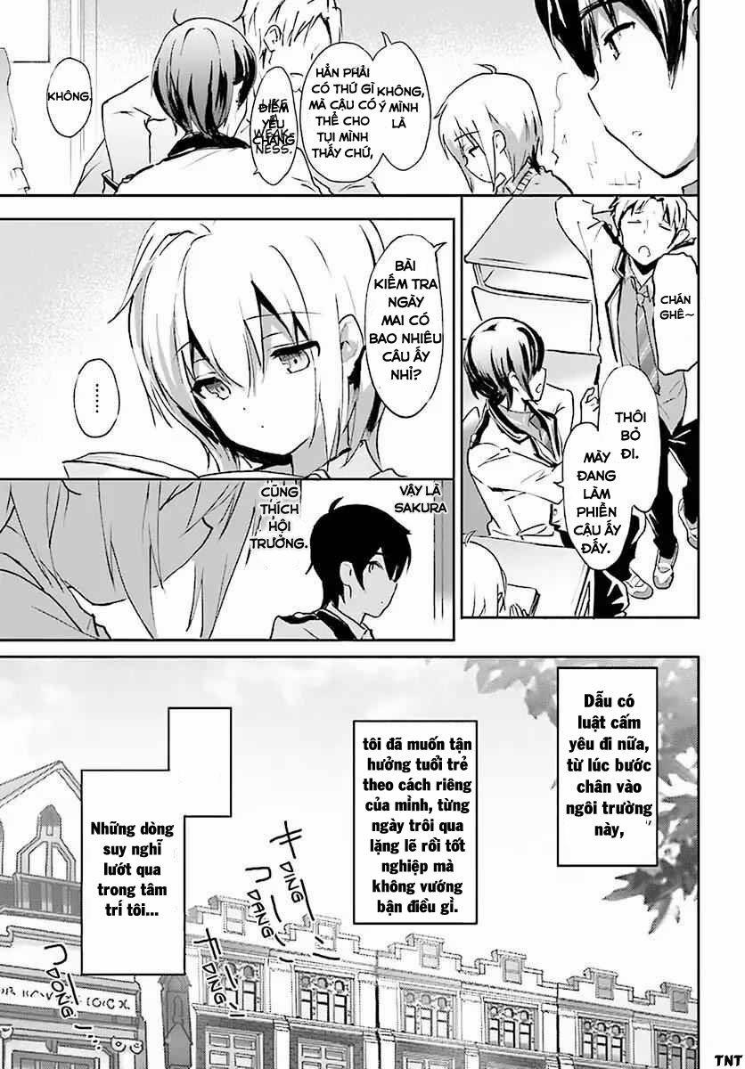 Renai Kinshi Gakuen 0 Quy tắc 1 trang 8
