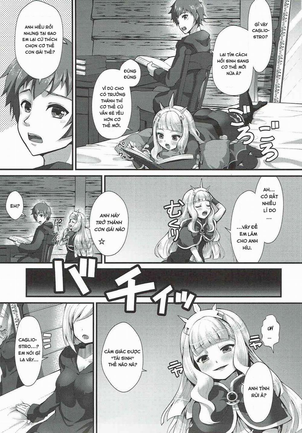 Renkinjutsu Nyotaika Gran ga Djeeta (Granblue Fantasy) Oneshot trang 5