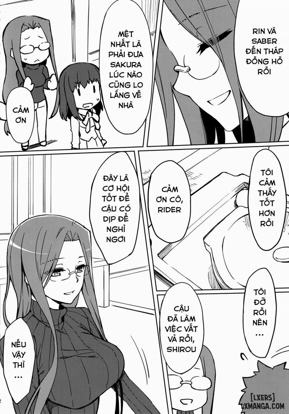 Rider-san no Kanbyou Oneshot trang 2