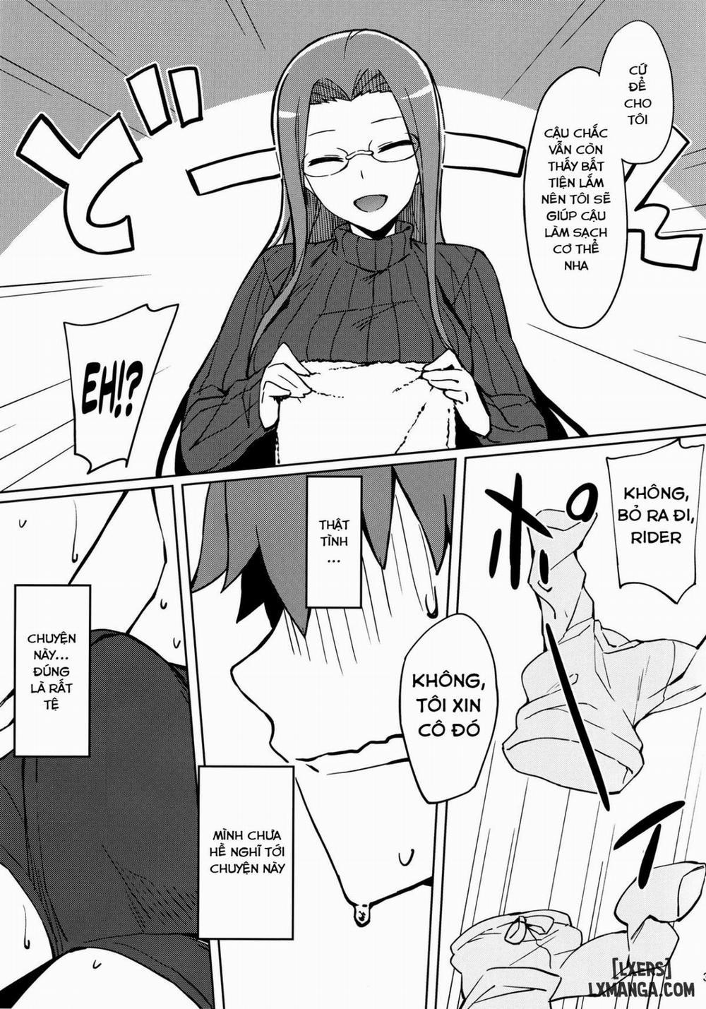 Rider-san no Kanbyou Oneshot trang 3