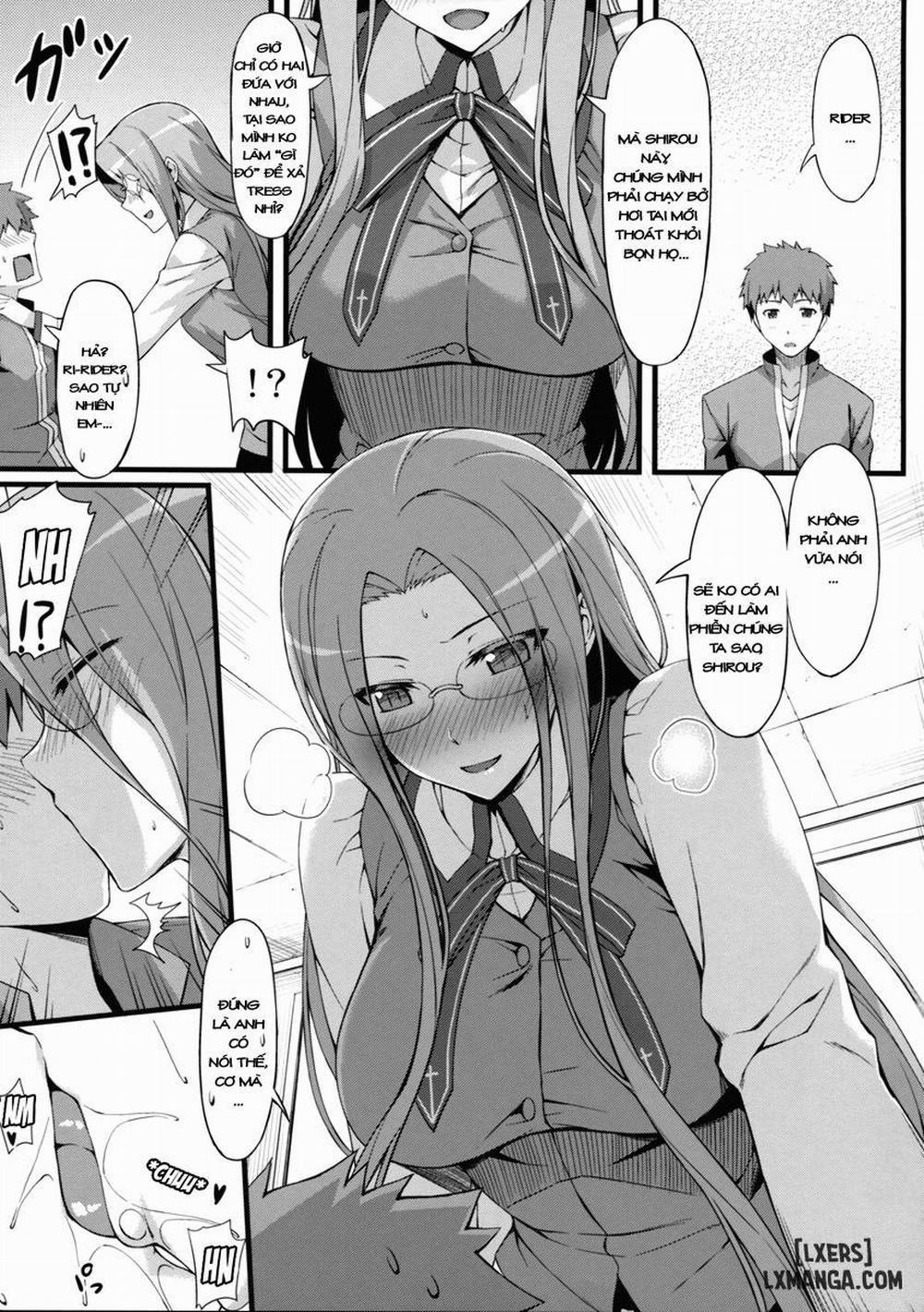 Rider san to Gakusei Fuku Oneshot trang 6