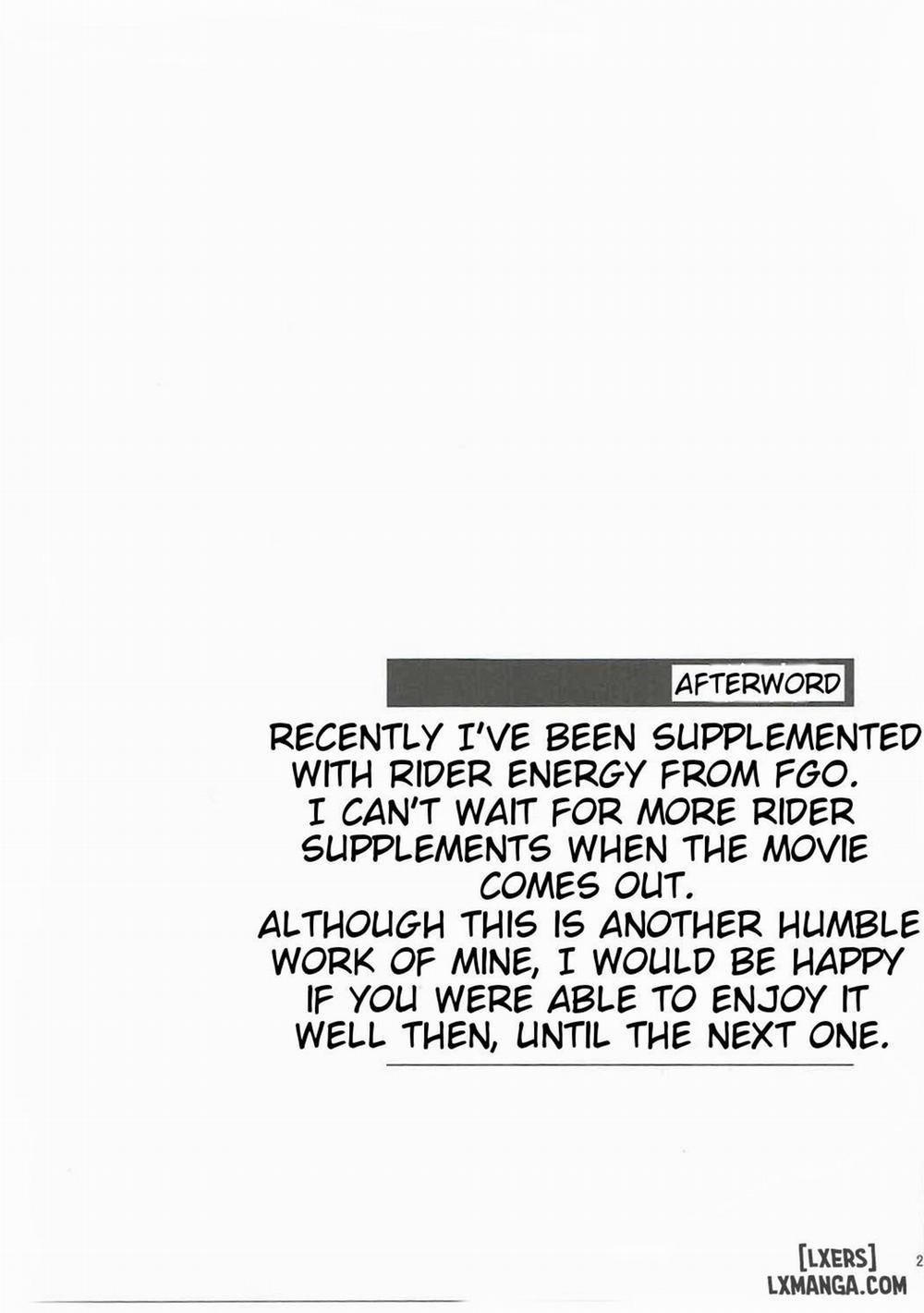 Rider-San To Love Hotel Oneshot trang 23