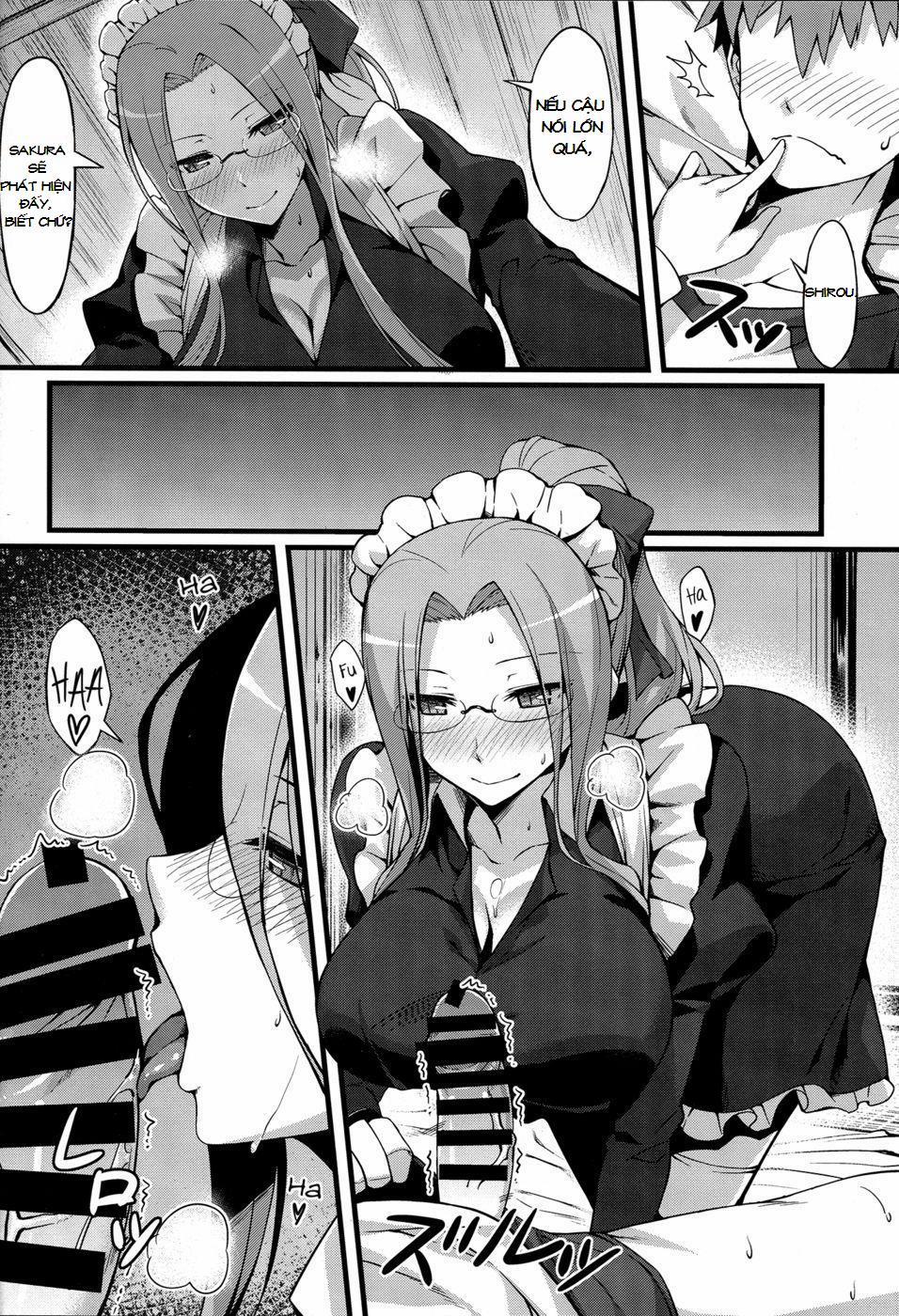 Rider-San To Maid Fuku. (Fate Stay Night) Oneshot trang 9
