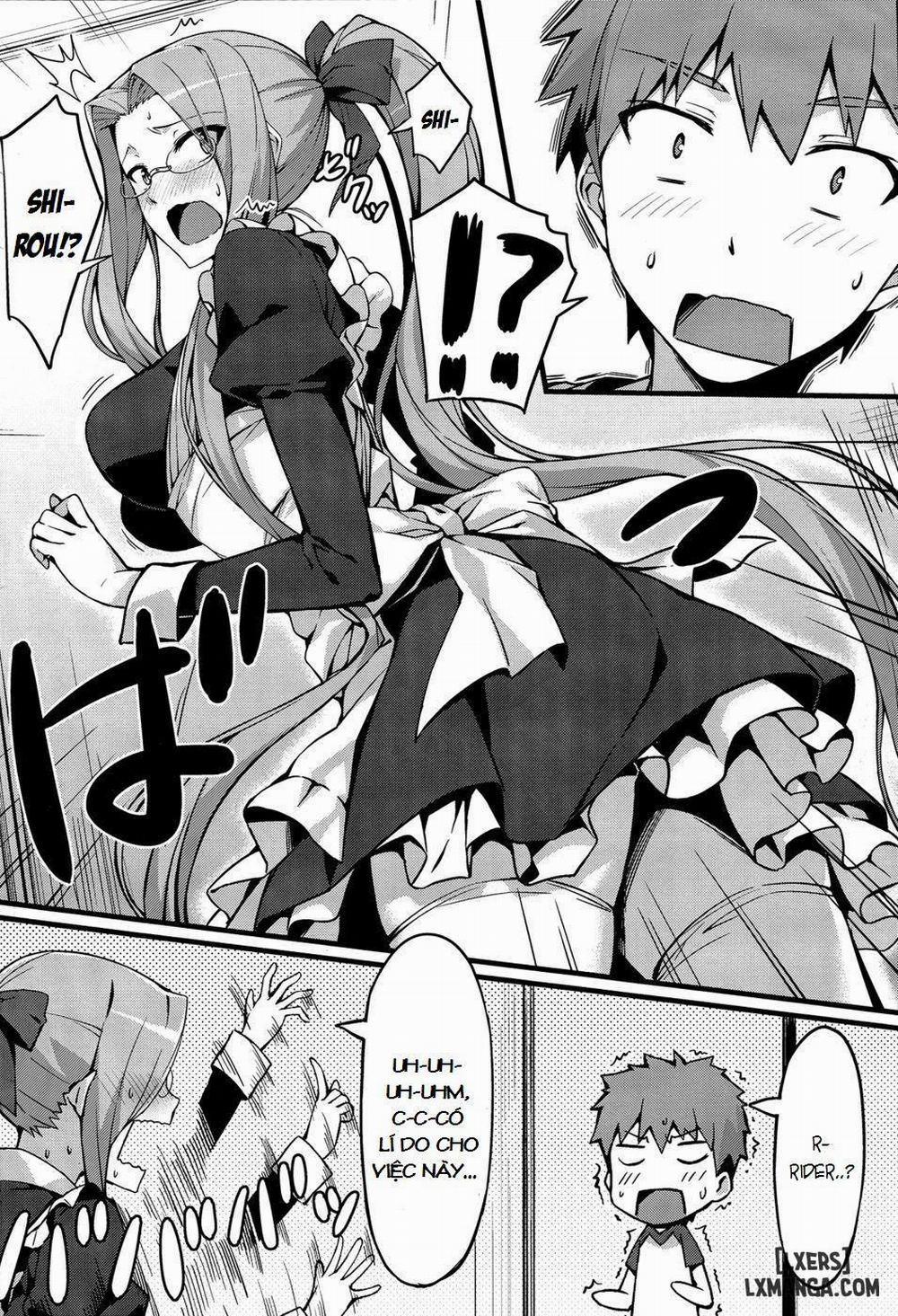 Rider-San To Maid Fuku Oneshot trang 5