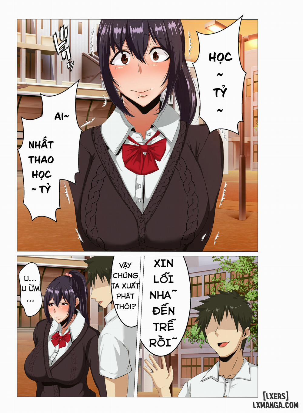 Rikujoubu no Otonashii Senpai no Yowami o Nigitta Oneshot trang 3