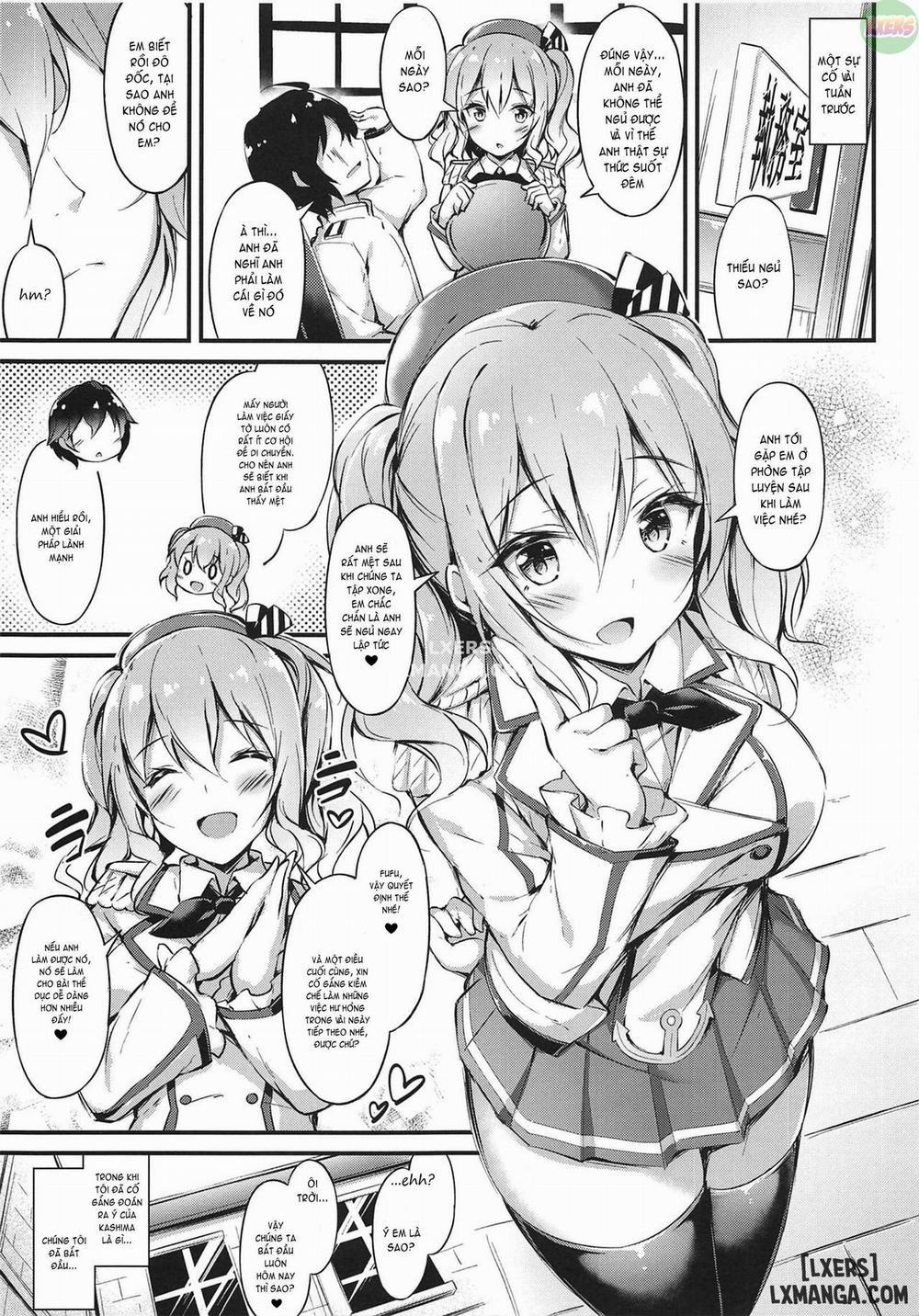 Rikusepa Renshuukan Kashima no Miracle Exercise Oneshot trang 3