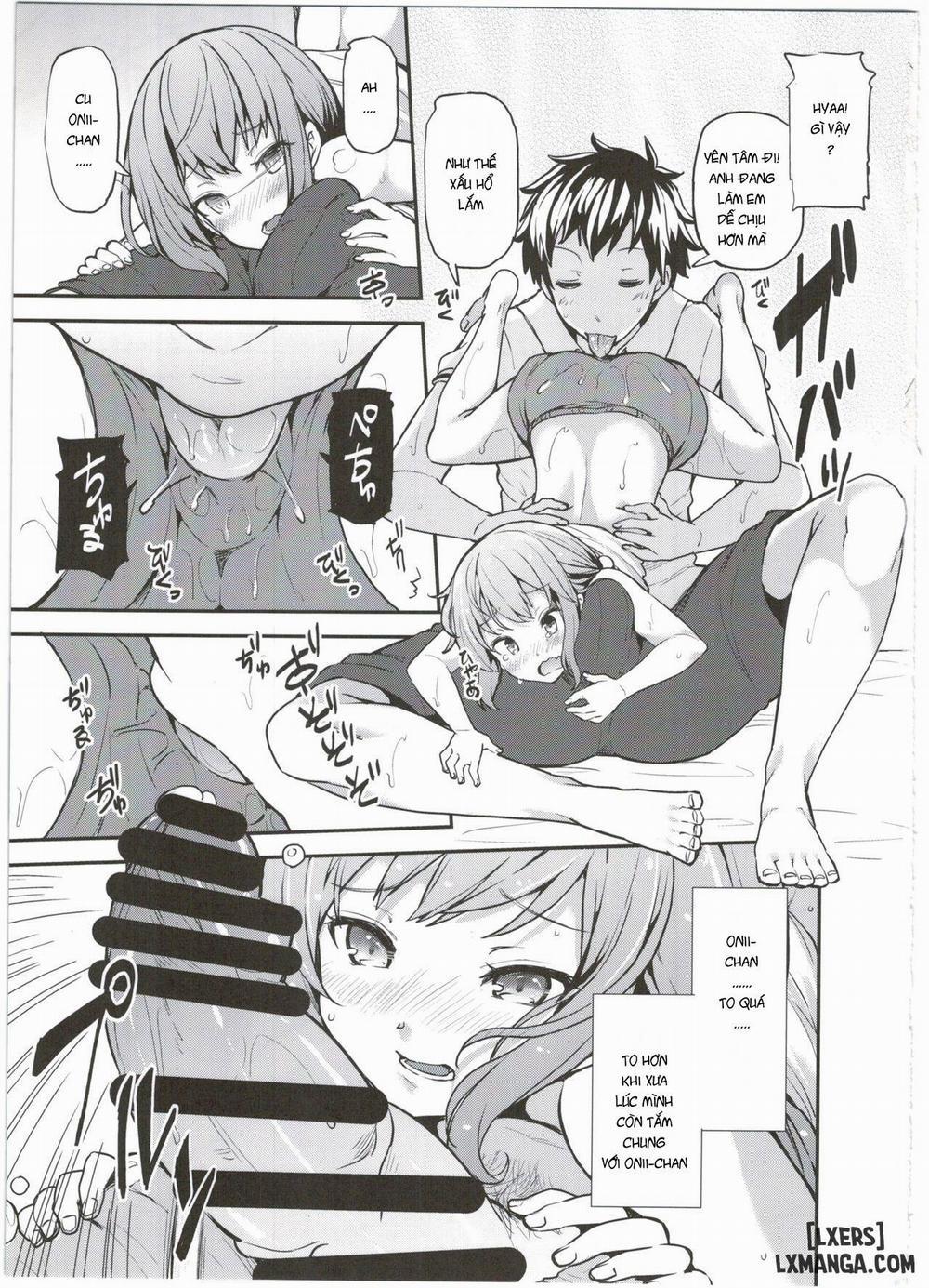 Rina to Onii-chan no Ikenai Ojikan Oneshot trang 9