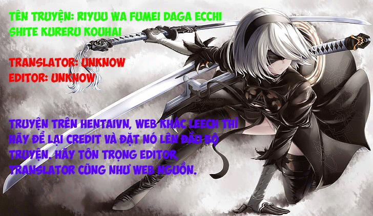 Riyuu wa Fumei daga Ecchi Shite Kureru Kouhai 0 Sự ngọt ngào của ghen tuông. trang 0