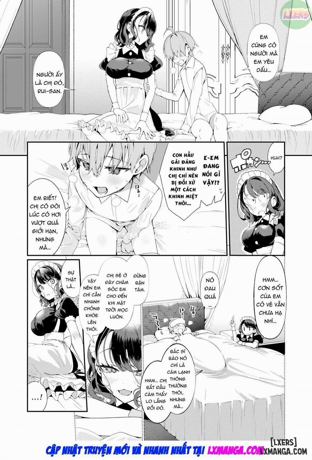 Rui-san, the Insincere Maid Oneshot trang 18