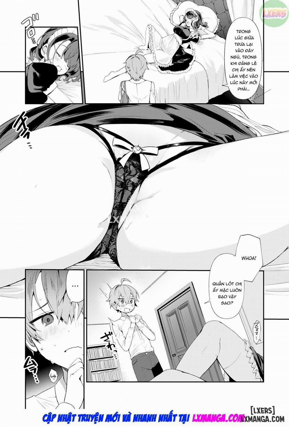 Rui-san, the Insincere Maid Oneshot trang 4