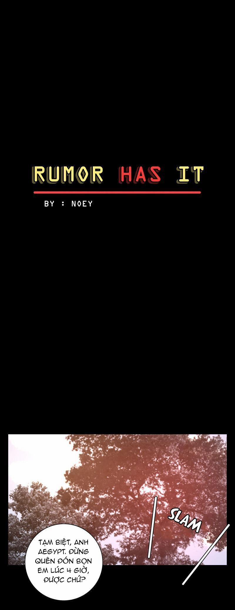 Rumor Has It 32 trang 0