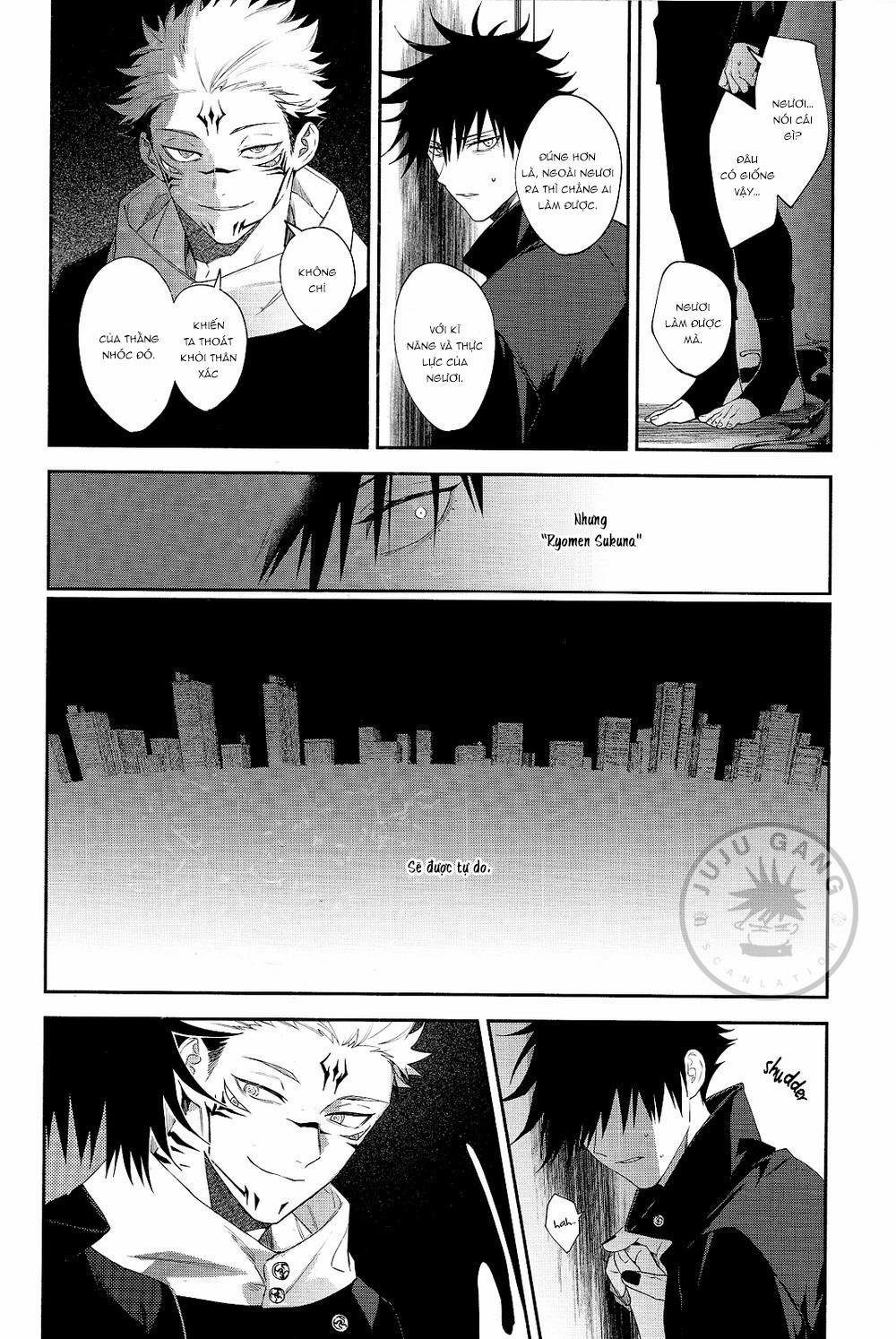 Ryoumen Sukuna x Fushiguro Megumi 3 trang 11