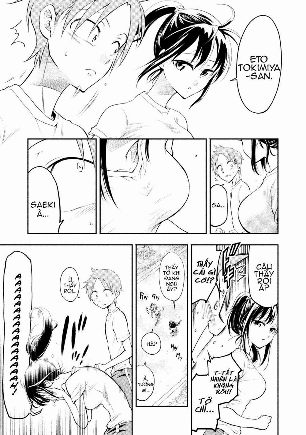 Saeki-San Wa Nemutteru! 1 trang 17