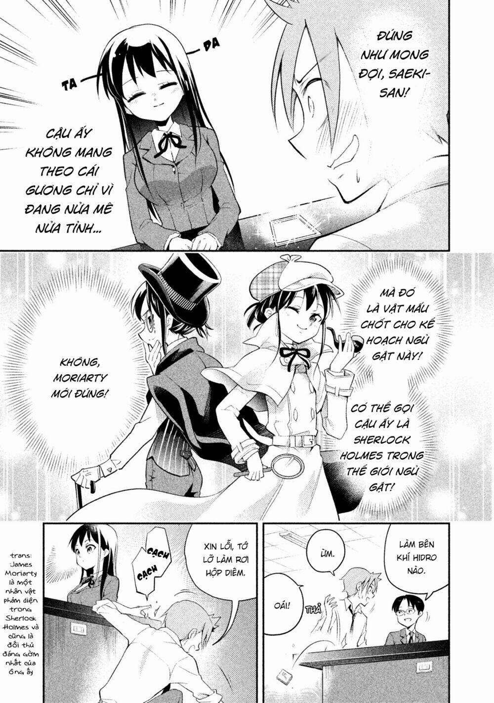 Saeki-San Wa Nemutteru! 10 trang 15