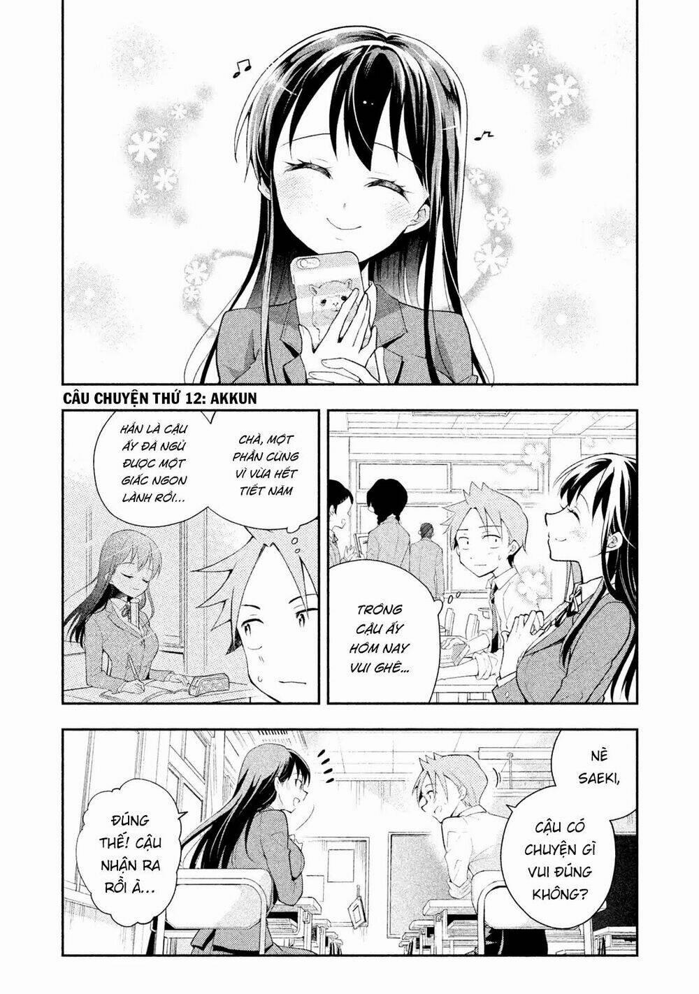Saeki-San Wa Nemutteru! 12 trang 1
