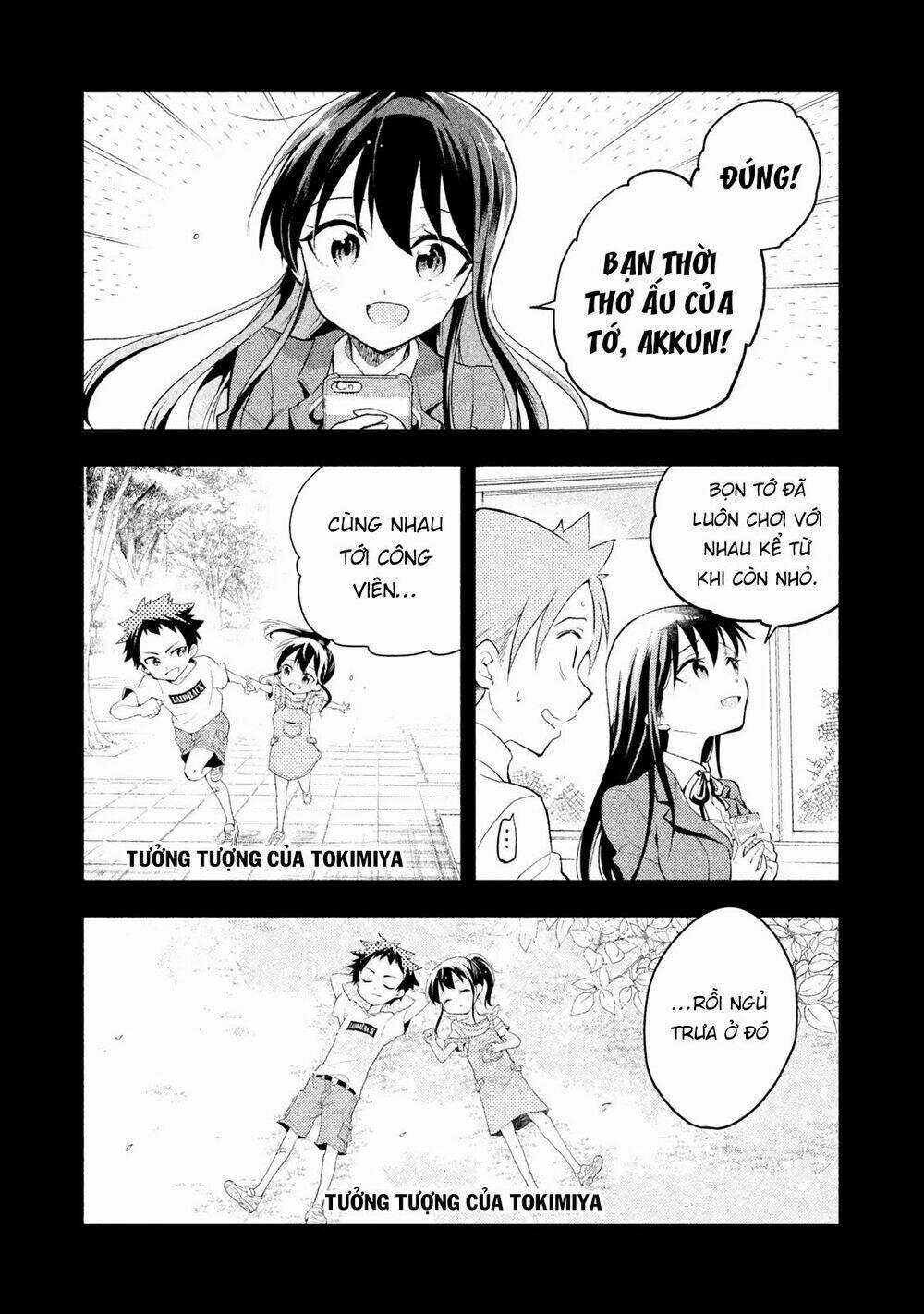 Saeki-San Wa Nemutteru! 12 trang 3