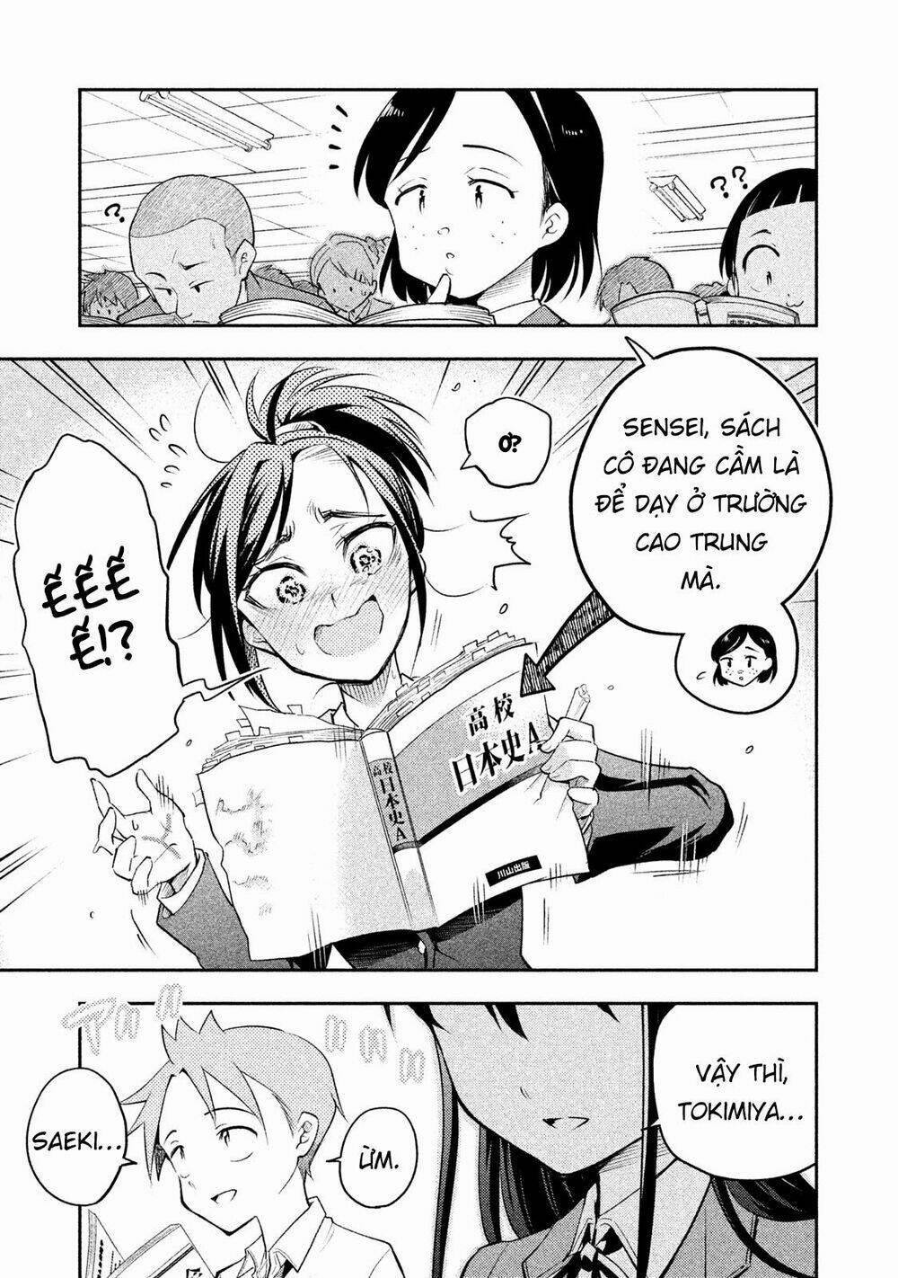 Saeki-San Wa Nemutteru! 13 trang 15
