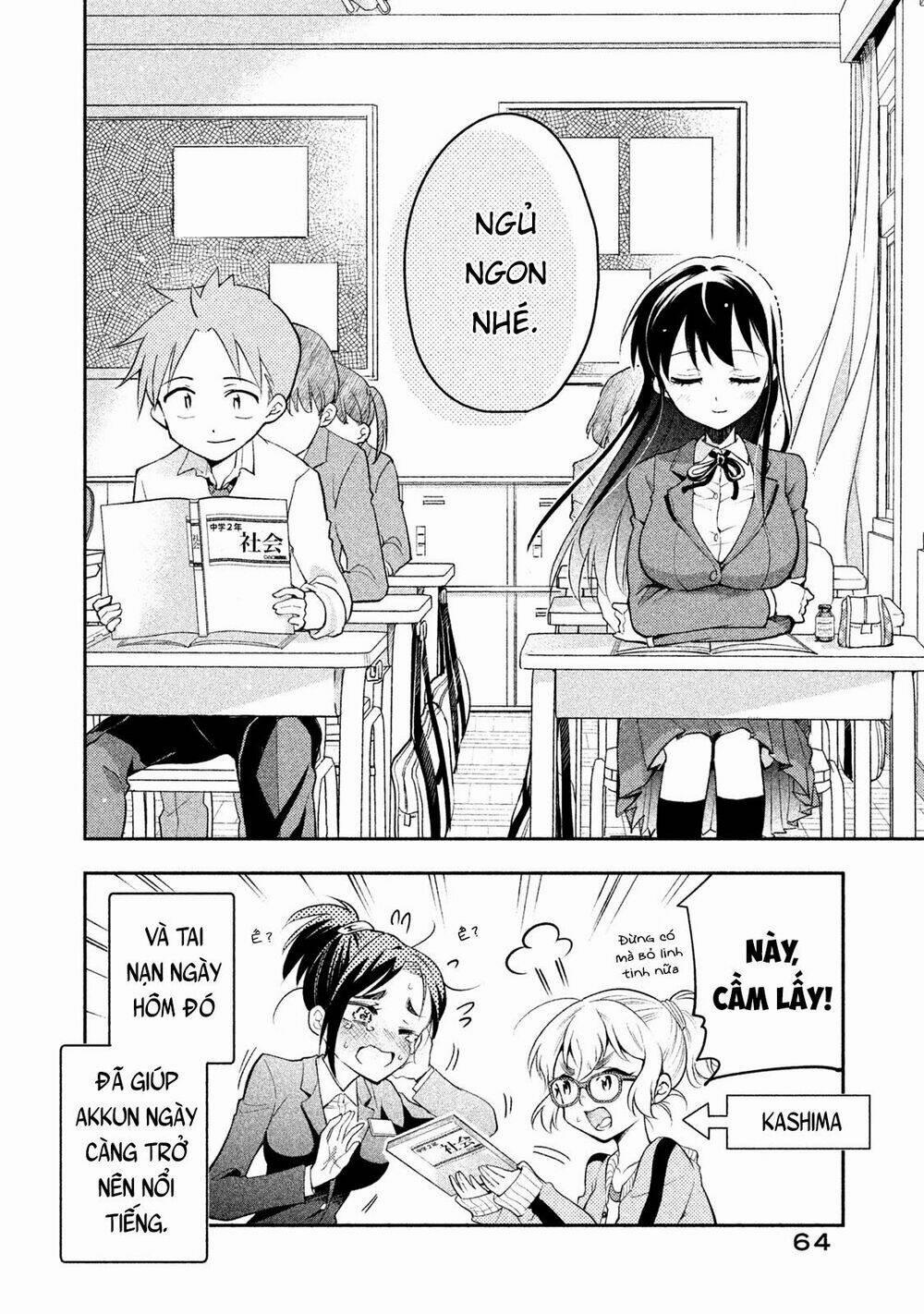 Saeki-San Wa Nemutteru! 13 trang 16