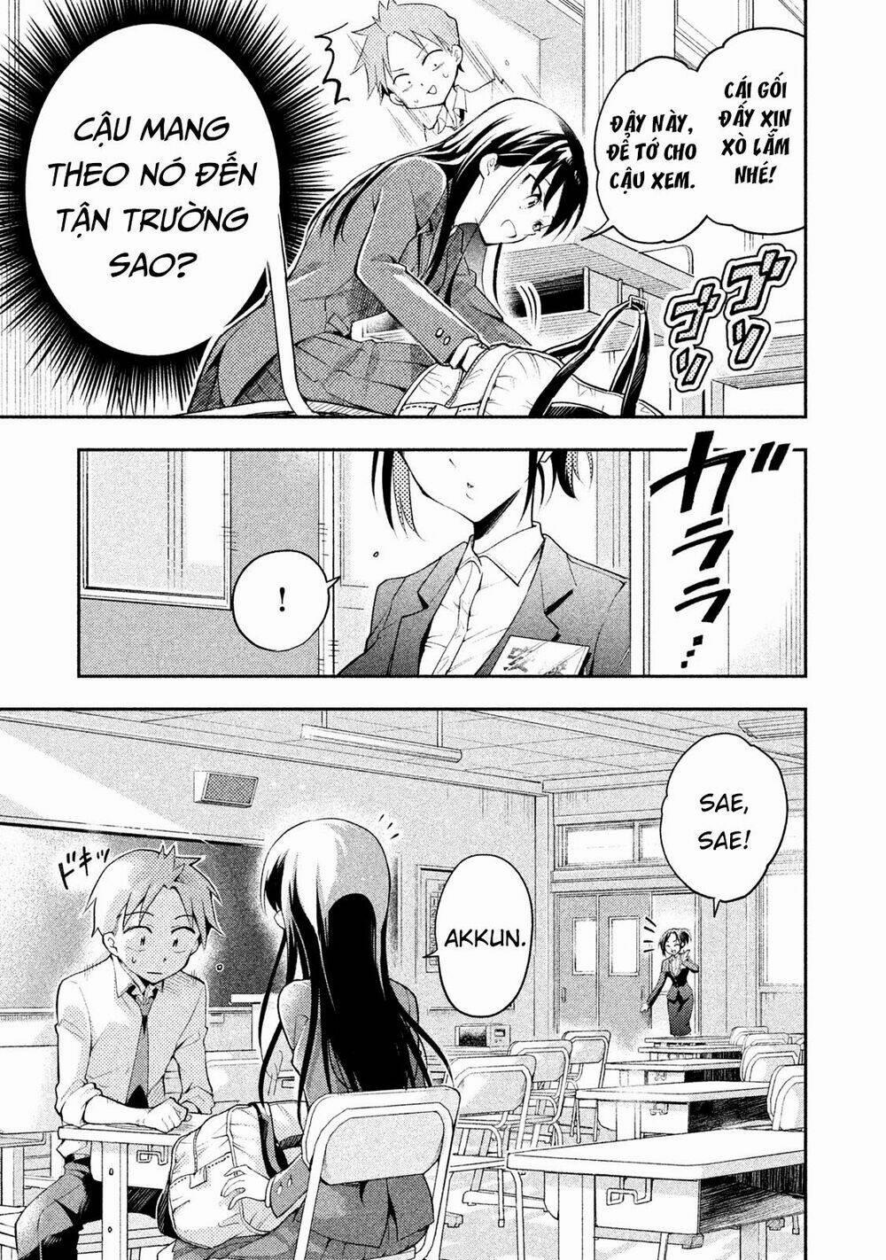 Saeki-San Wa Nemutteru! 13 trang 3