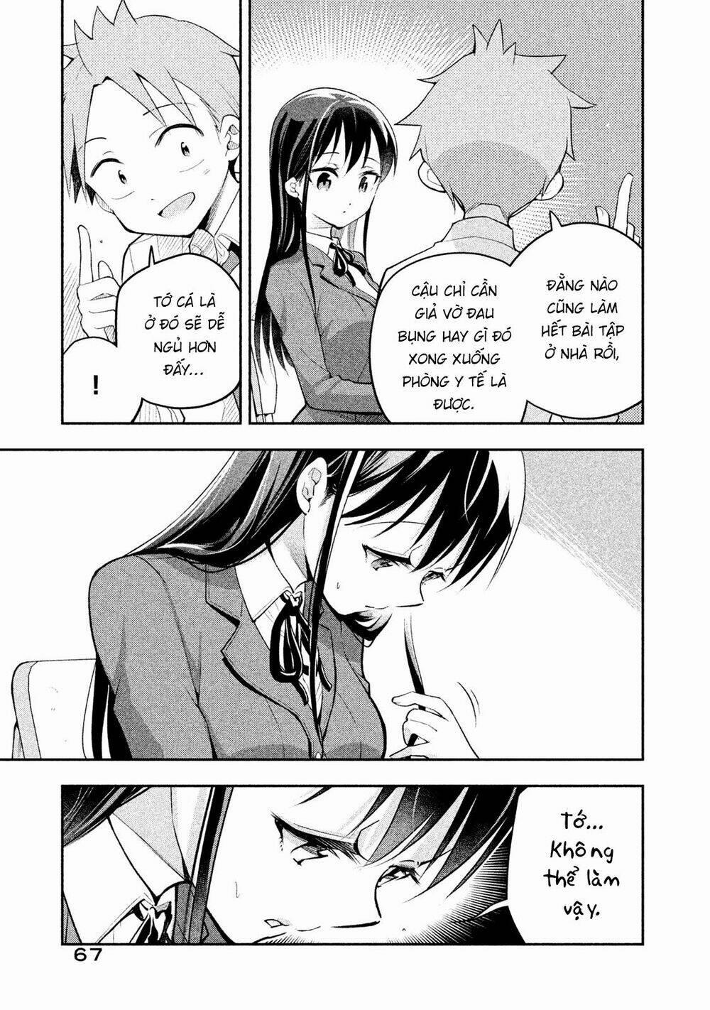 Saeki-San Wa Nemutteru! 14 trang 3