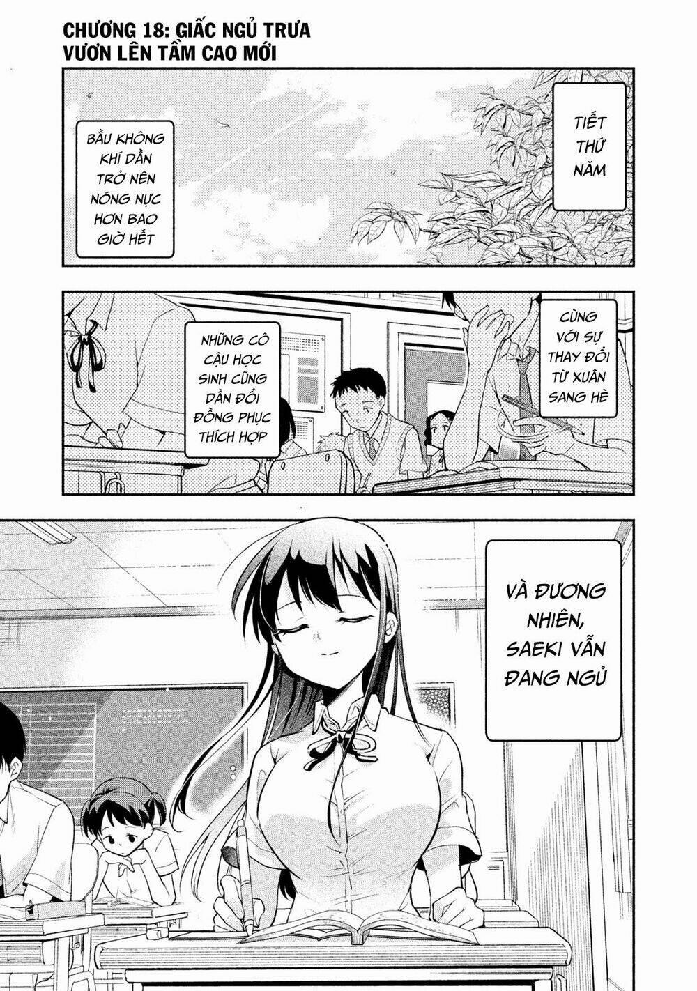 Saeki-San Wa Nemutteru! 18 trang 6