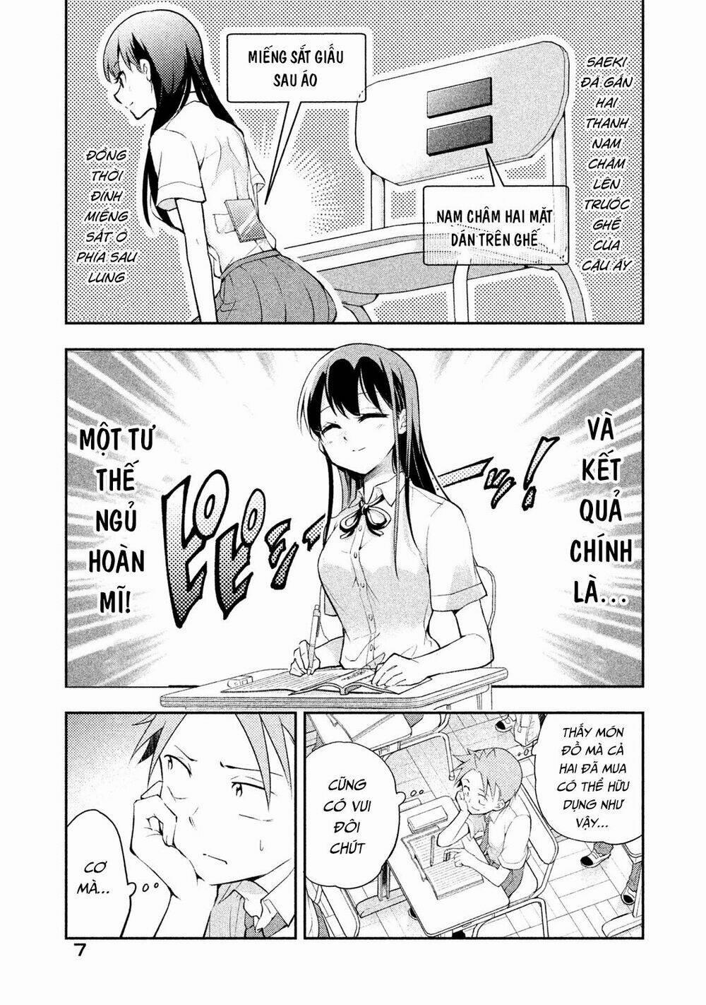Saeki-San Wa Nemutteru! 18 trang 8