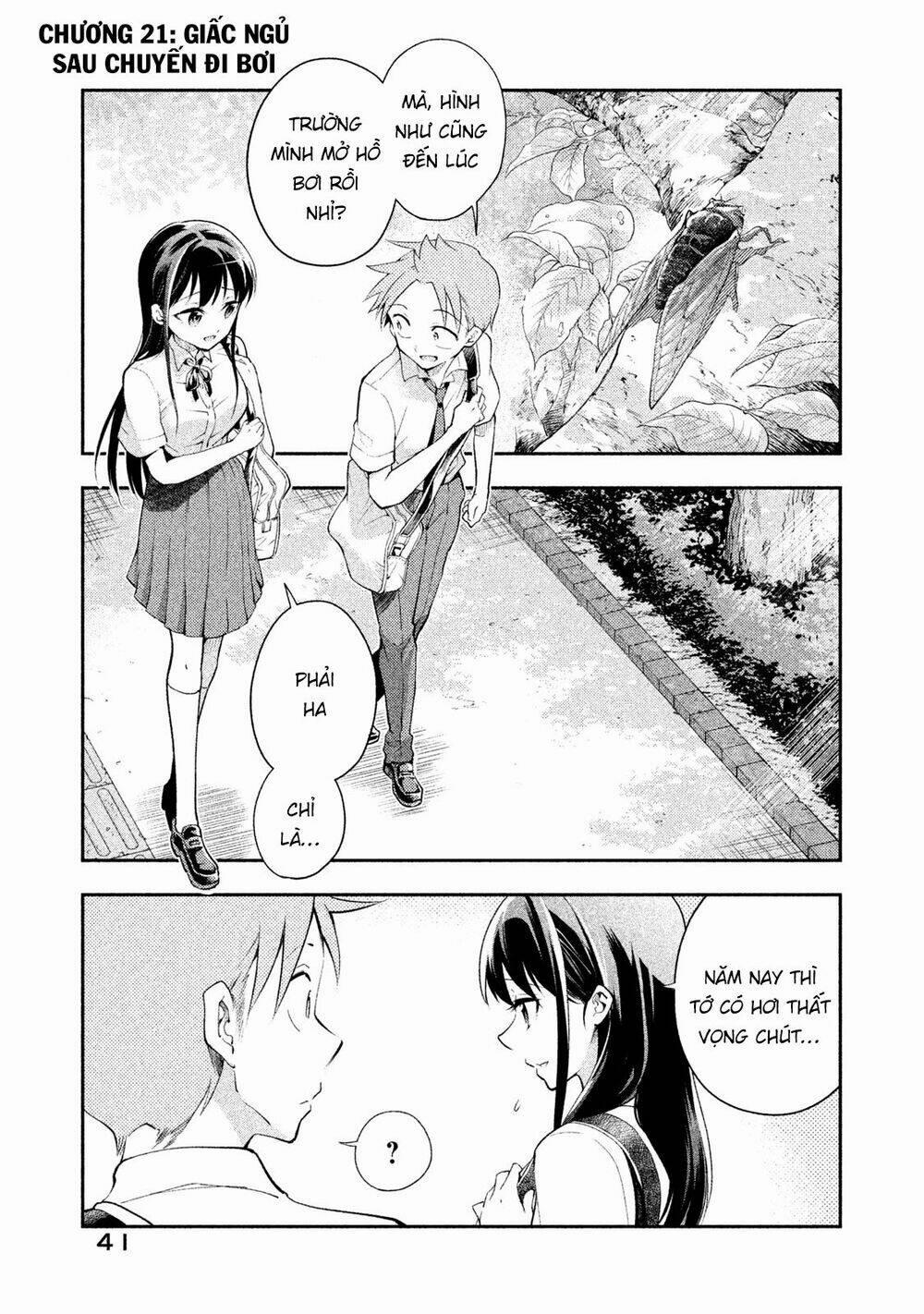 Saeki-San Wa Nemutteru! 21 trang 1