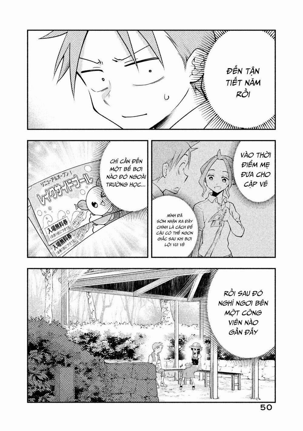 Saeki-San Wa Nemutteru! 21 trang 10