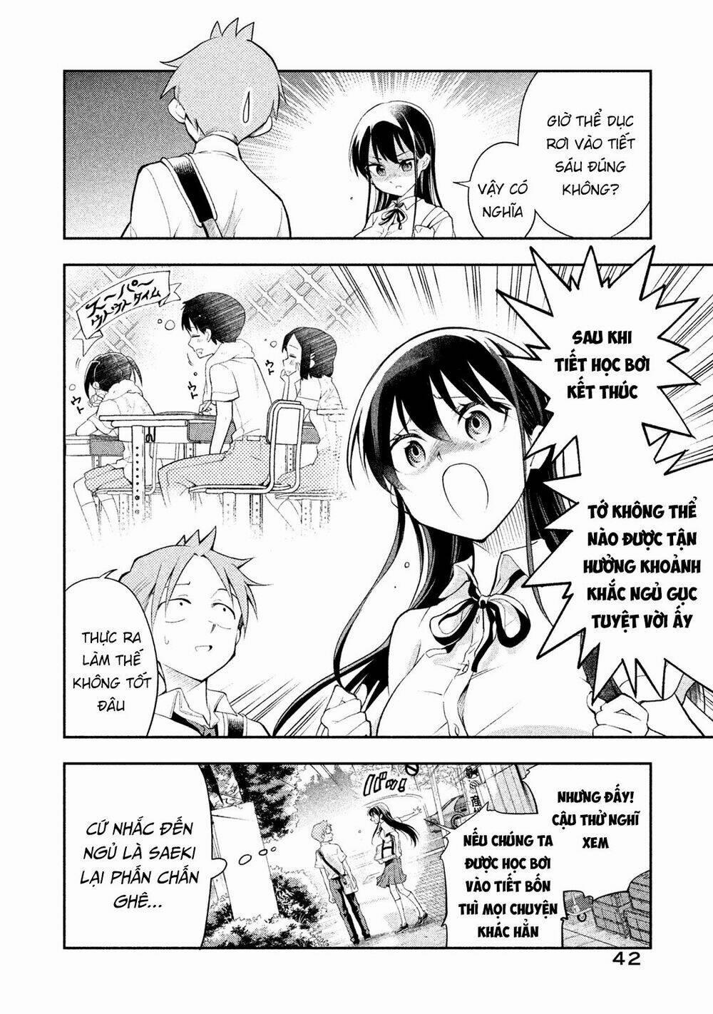 Saeki-San Wa Nemutteru! 21 trang 2