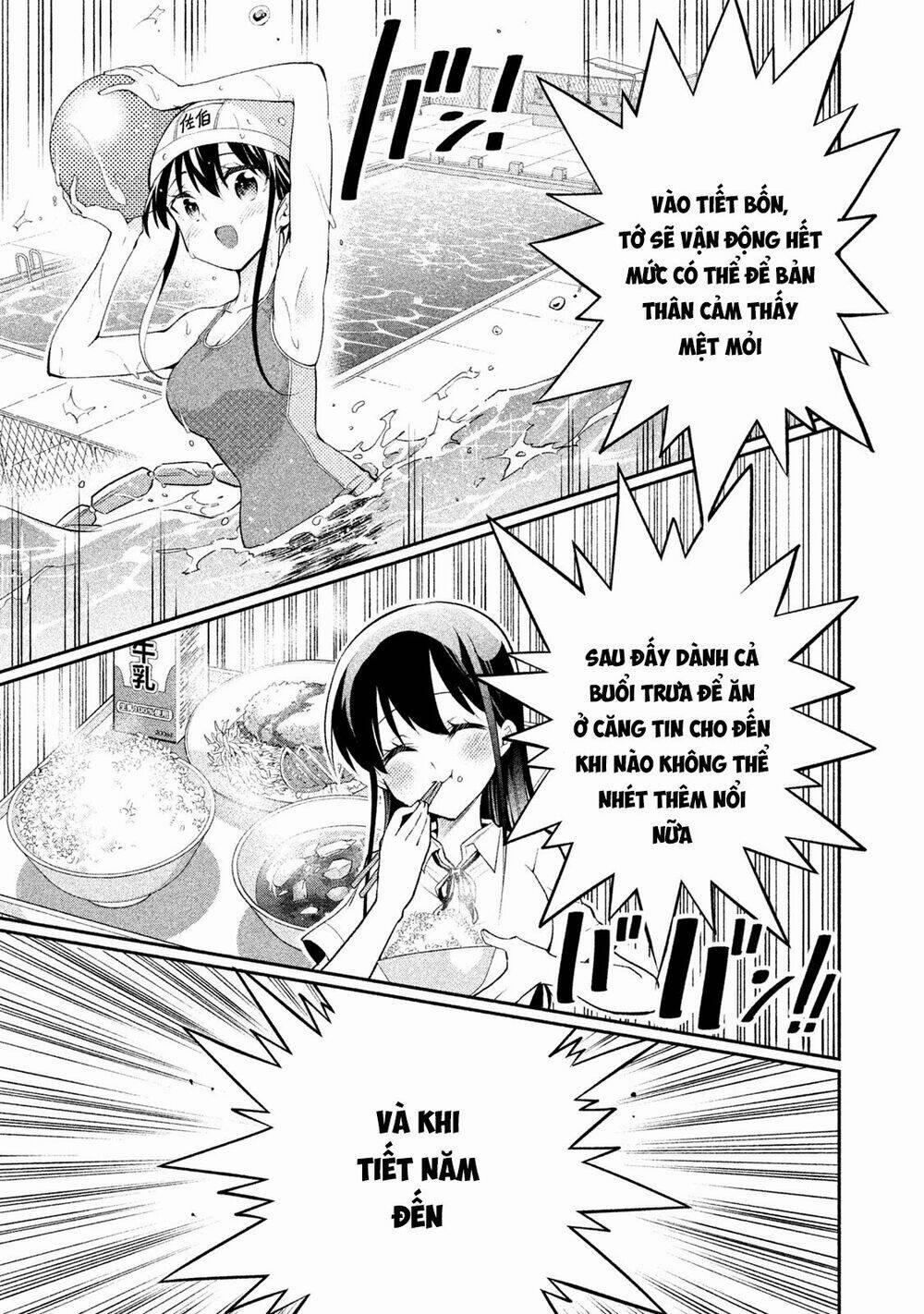 Saeki-San Wa Nemutteru! 21 trang 3