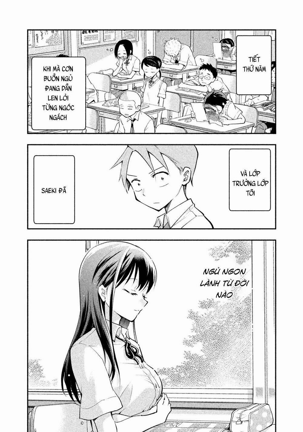 Saeki-San Wa Nemutteru! 21 trang 9