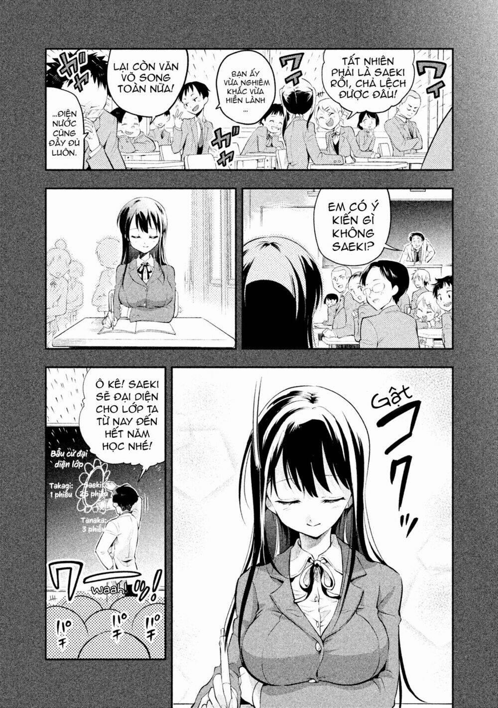 Saeki-San Wa Nemutteru! 3 trang 9