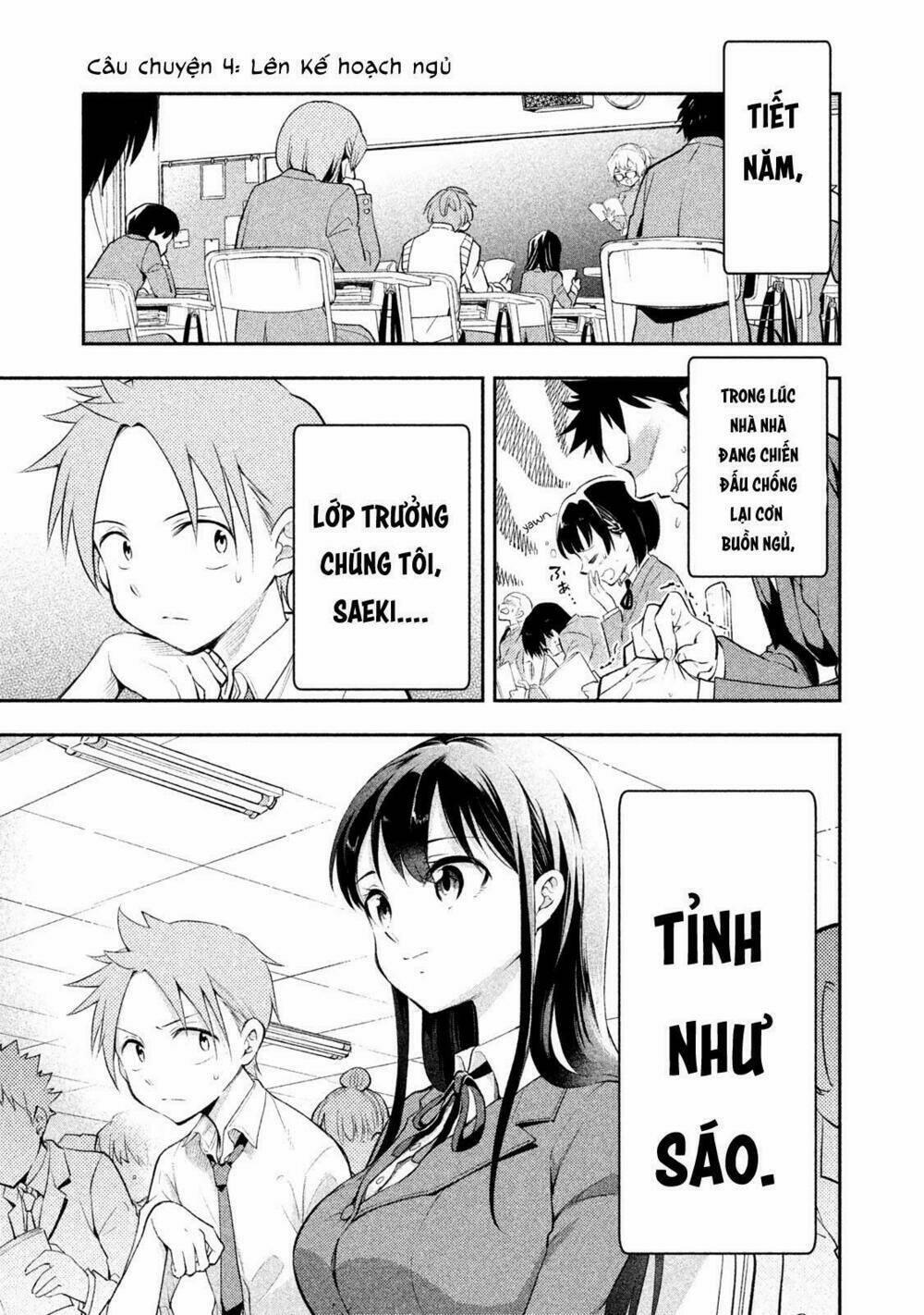 Saeki-San Wa Nemutteru! 4 trang 2