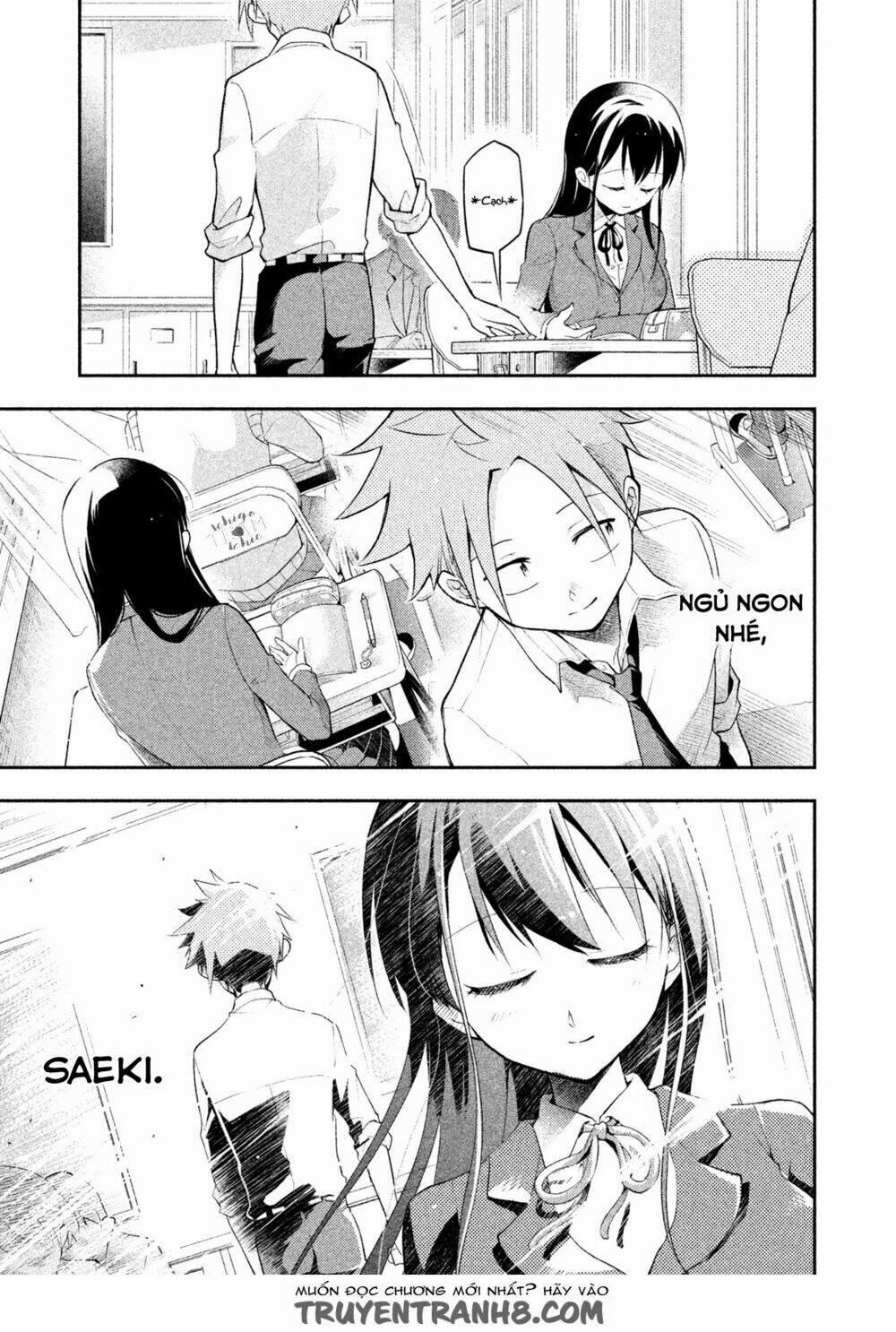 Saeki-San Wa Nemutteru! 7 trang 10