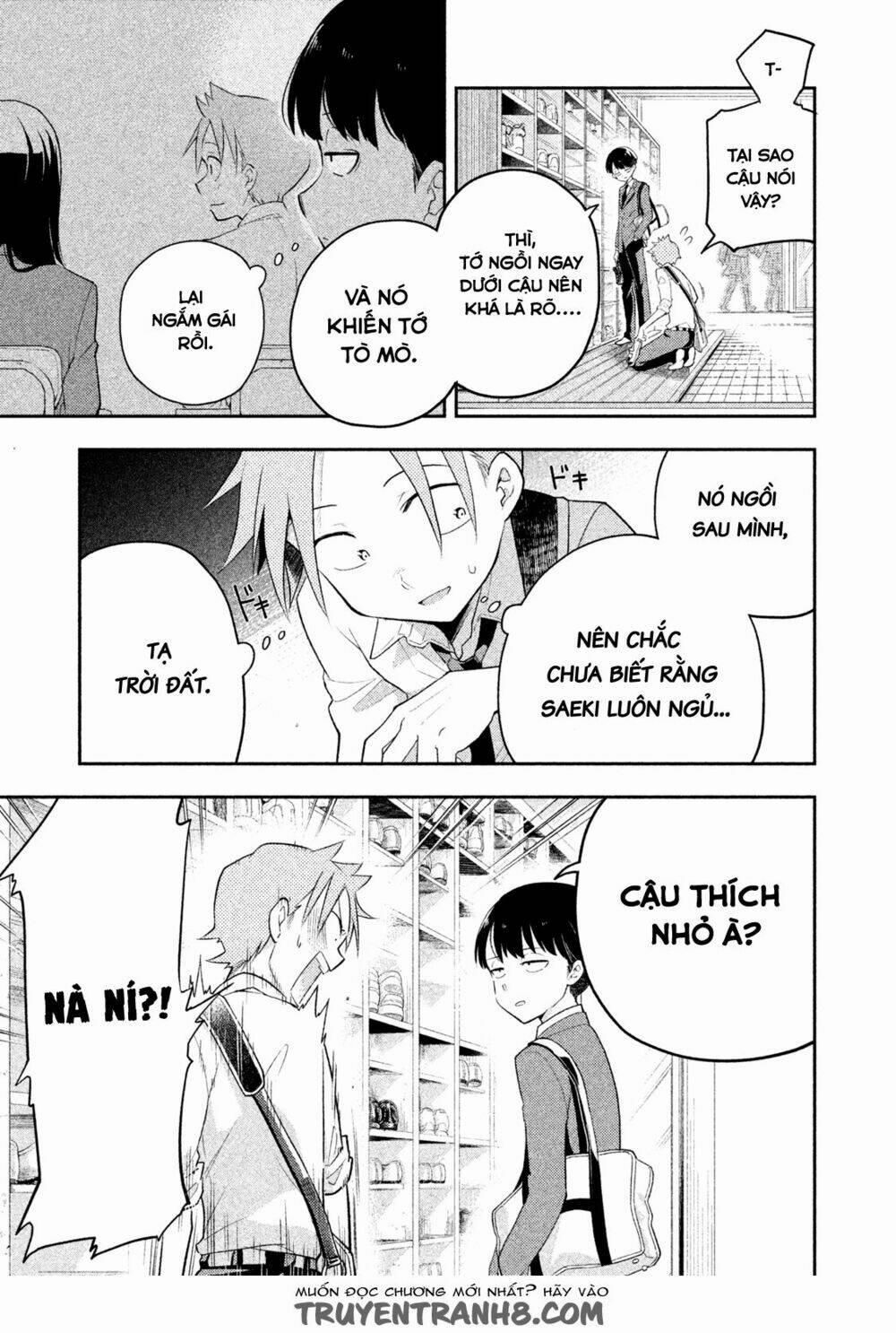 Saeki-San Wa Nemutteru! 7 trang 12