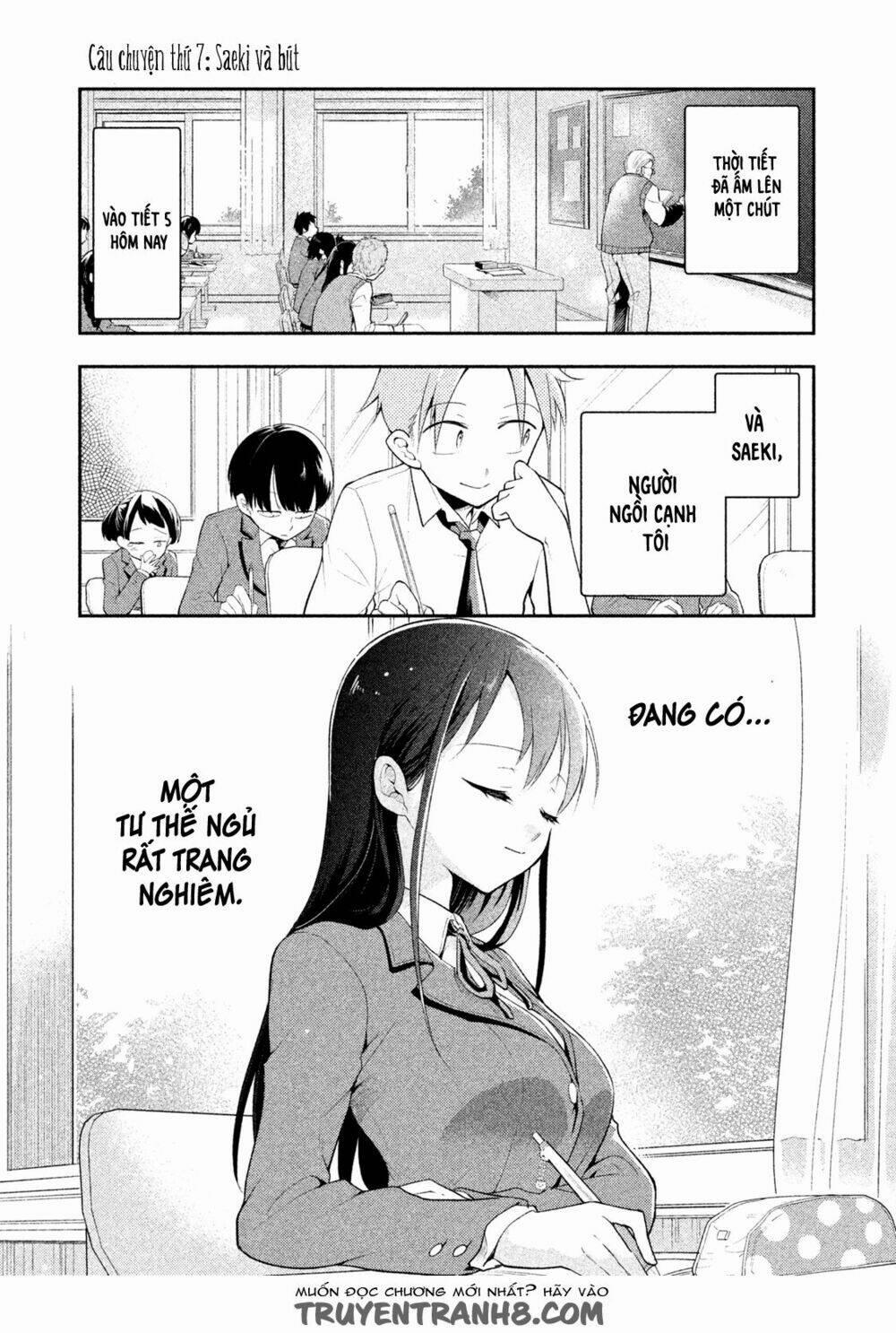 Saeki-San Wa Nemutteru! 7 trang 2