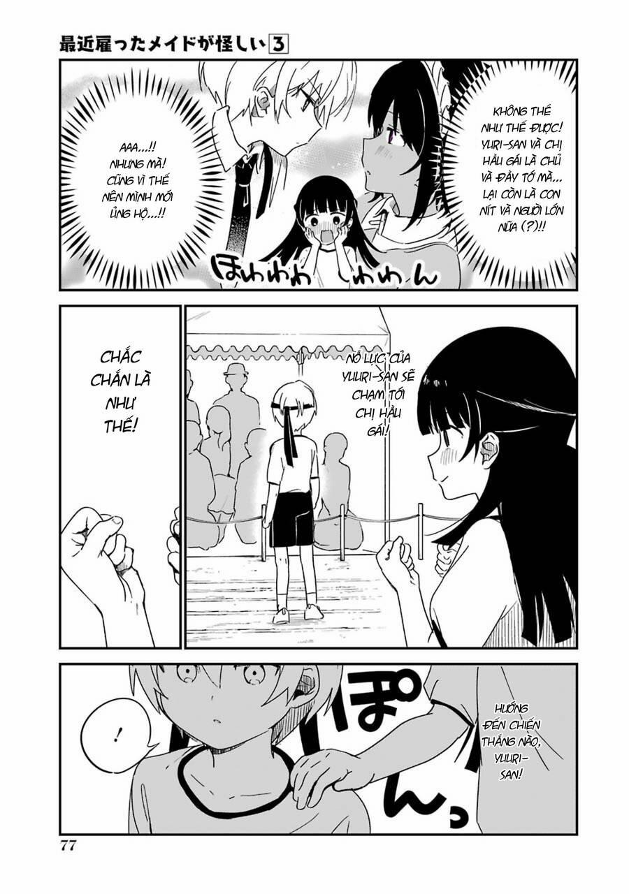 Saikin Yatotta Meido Ga Ayashii 32 trang 10