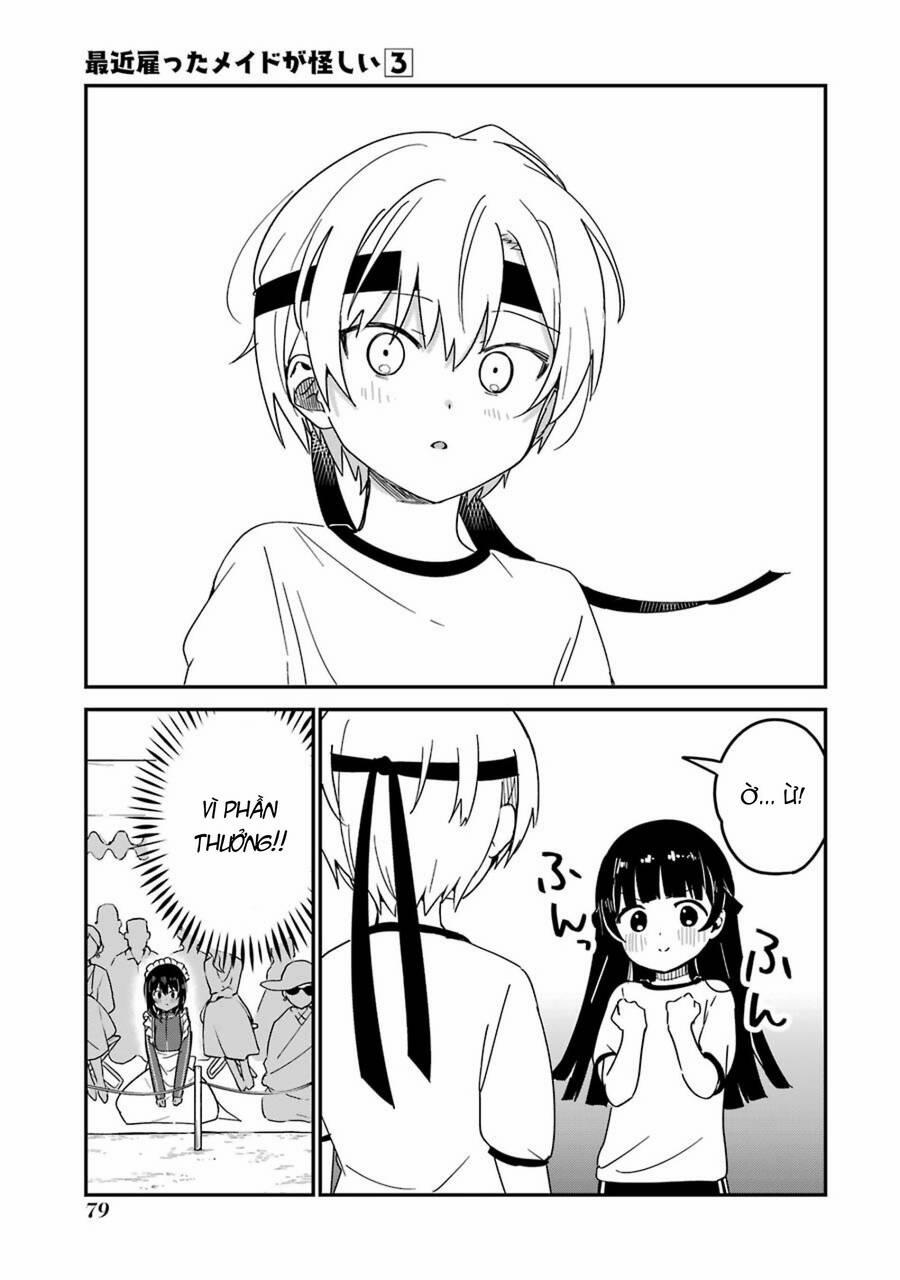 Saikin Yatotta Meido Ga Ayashii 32 trang 12