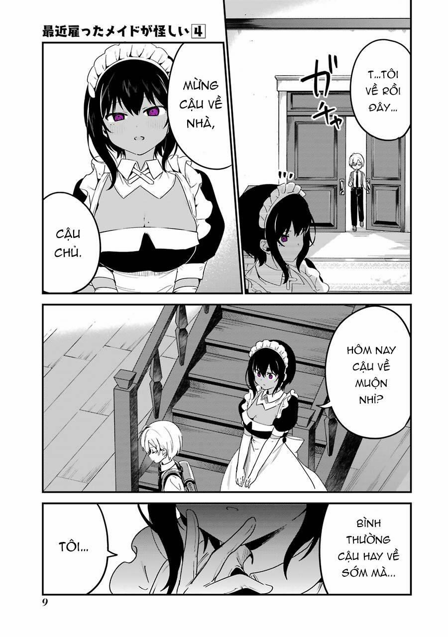 Saikin Yatotta Meido Ga Ayashii 36 trang 10