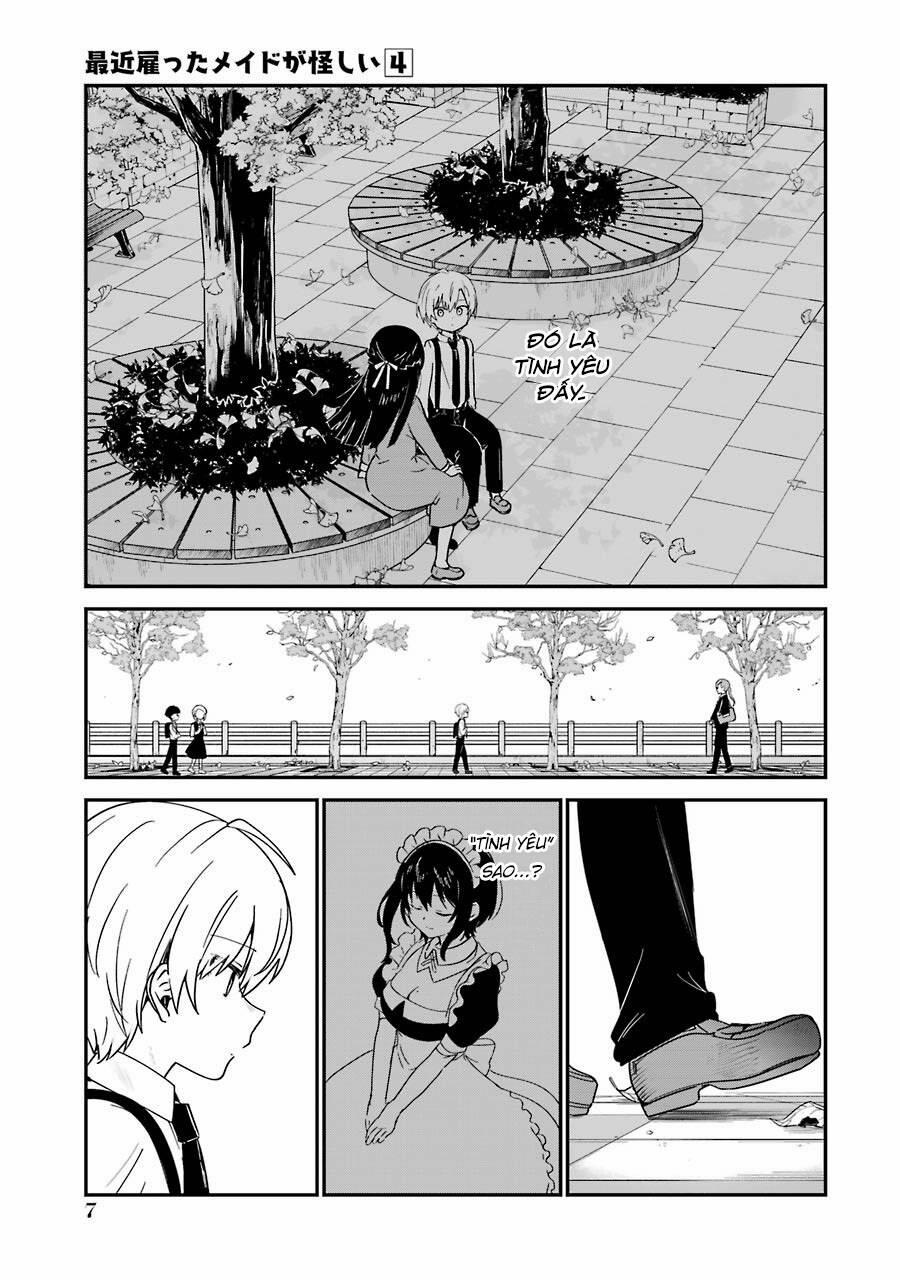 Saikin Yatotta Meido Ga Ayashii 36 trang 8